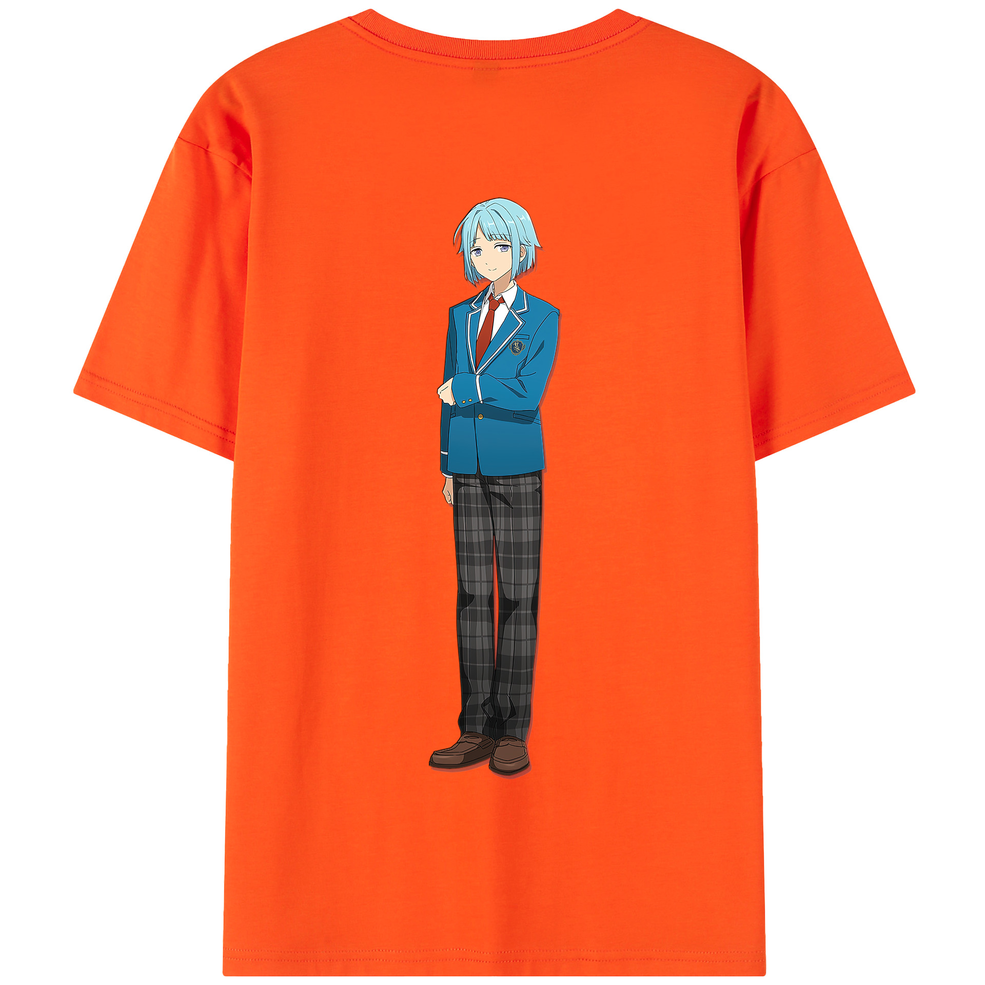 （画像用） あんさんぶるスターズ! Ensemble Stars 綿100％半袖Tシャツ（背面プリント）