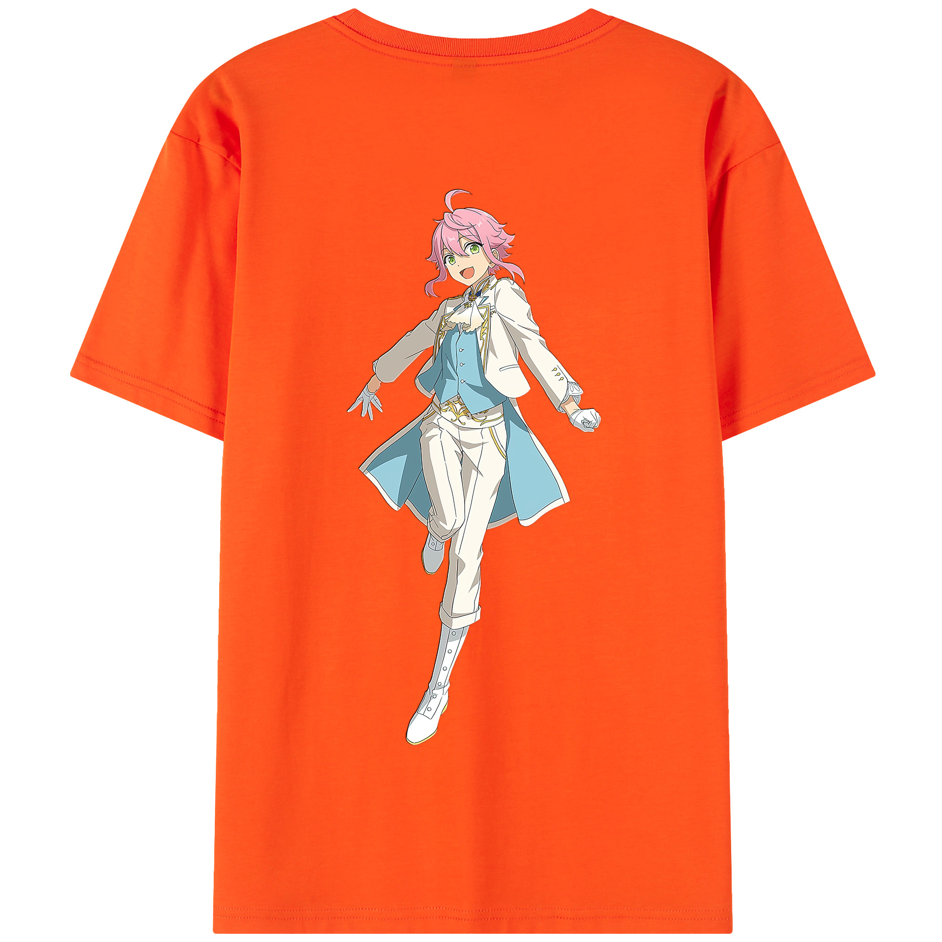 （画像用） あんさんぶるスターズ! Ensemble Stars 綿100％半袖Tシャツ（背面プリント）