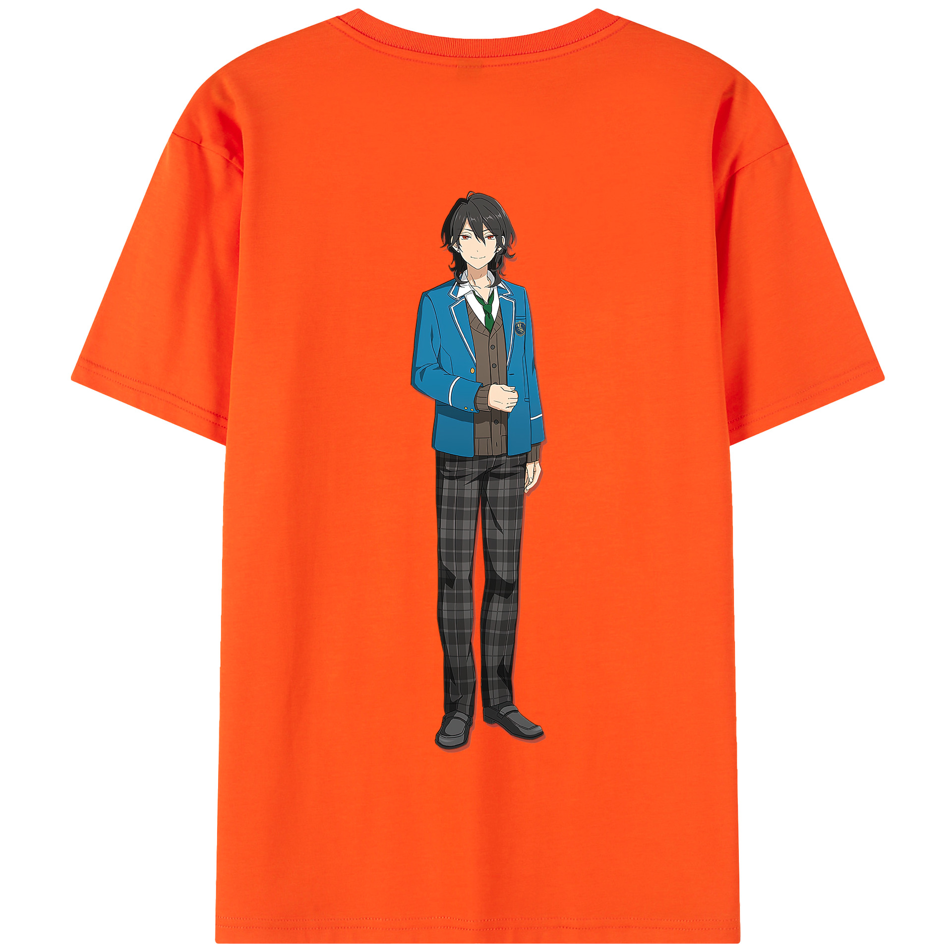 （画像用） あんさんぶるスターズ! Ensemble Stars 綿100％半袖Tシャツ（背面プリント）
