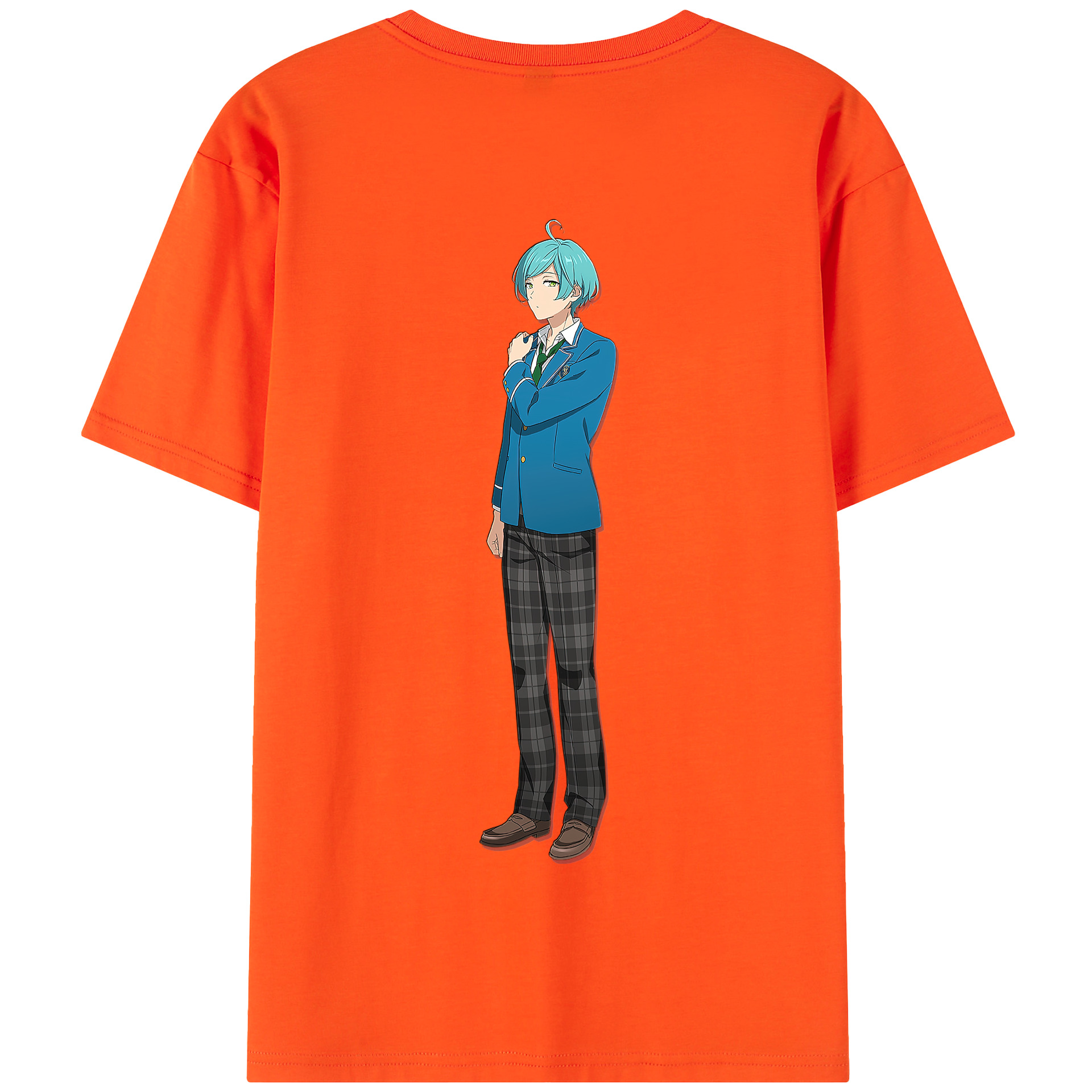 （画像用） あんさんぶるスターズ! Ensemble Stars 綿100％半袖Tシャツ（背面プリント）