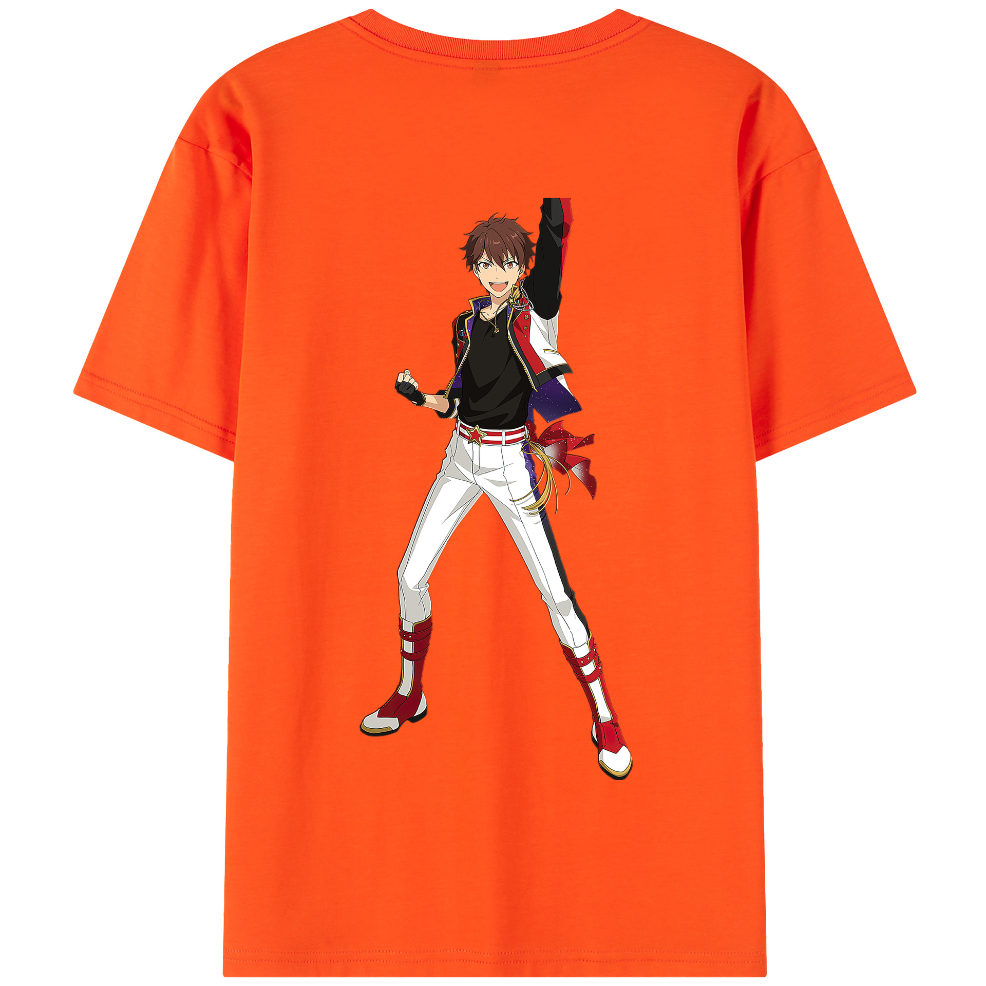 （画像用） あんさんぶるスターズ! Ensemble Stars 綿100％半袖Tシャツ（背面プリント）
