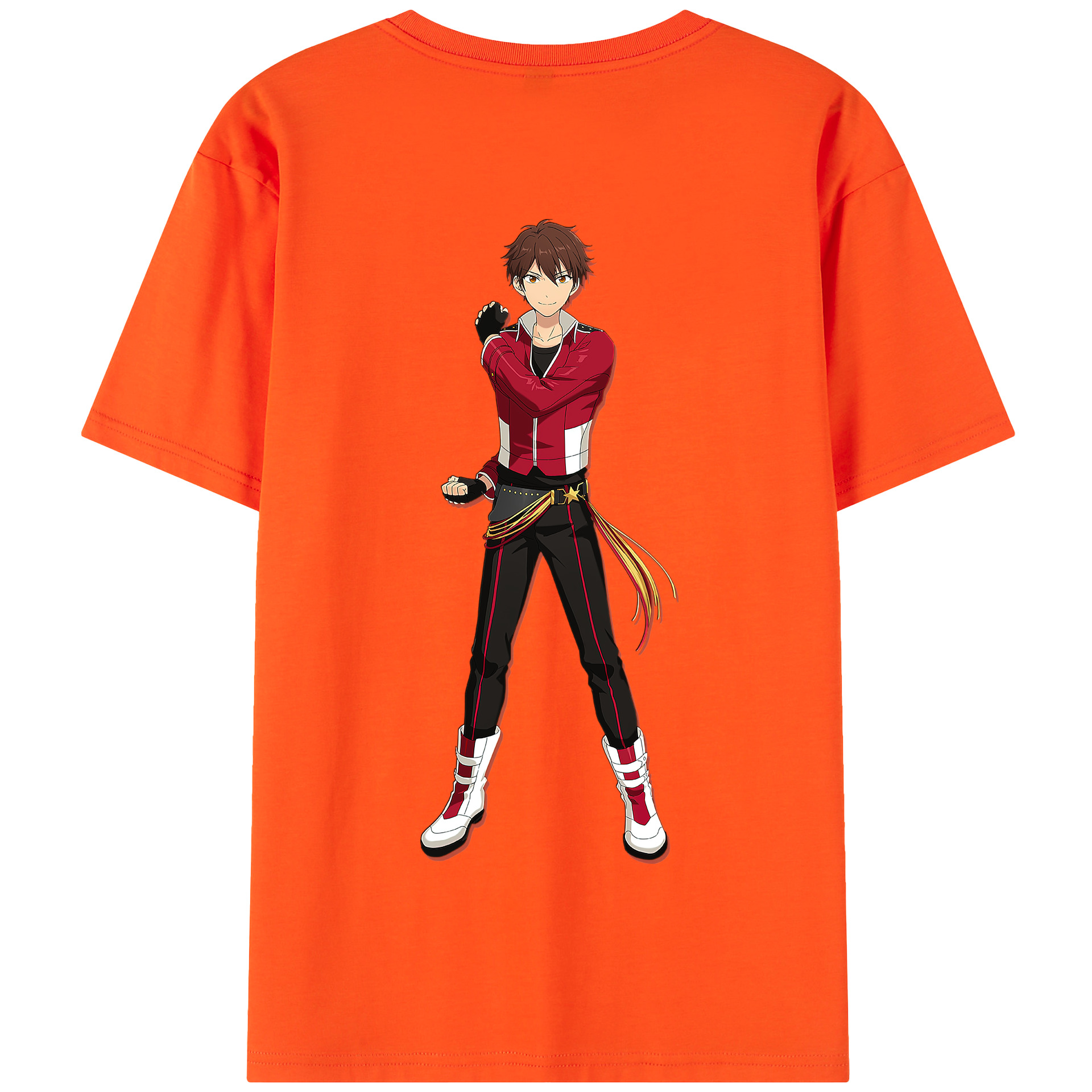（画像用） あんさんぶるスターズ! Ensemble Stars 綿100％半袖Tシャツ（背面プリント）