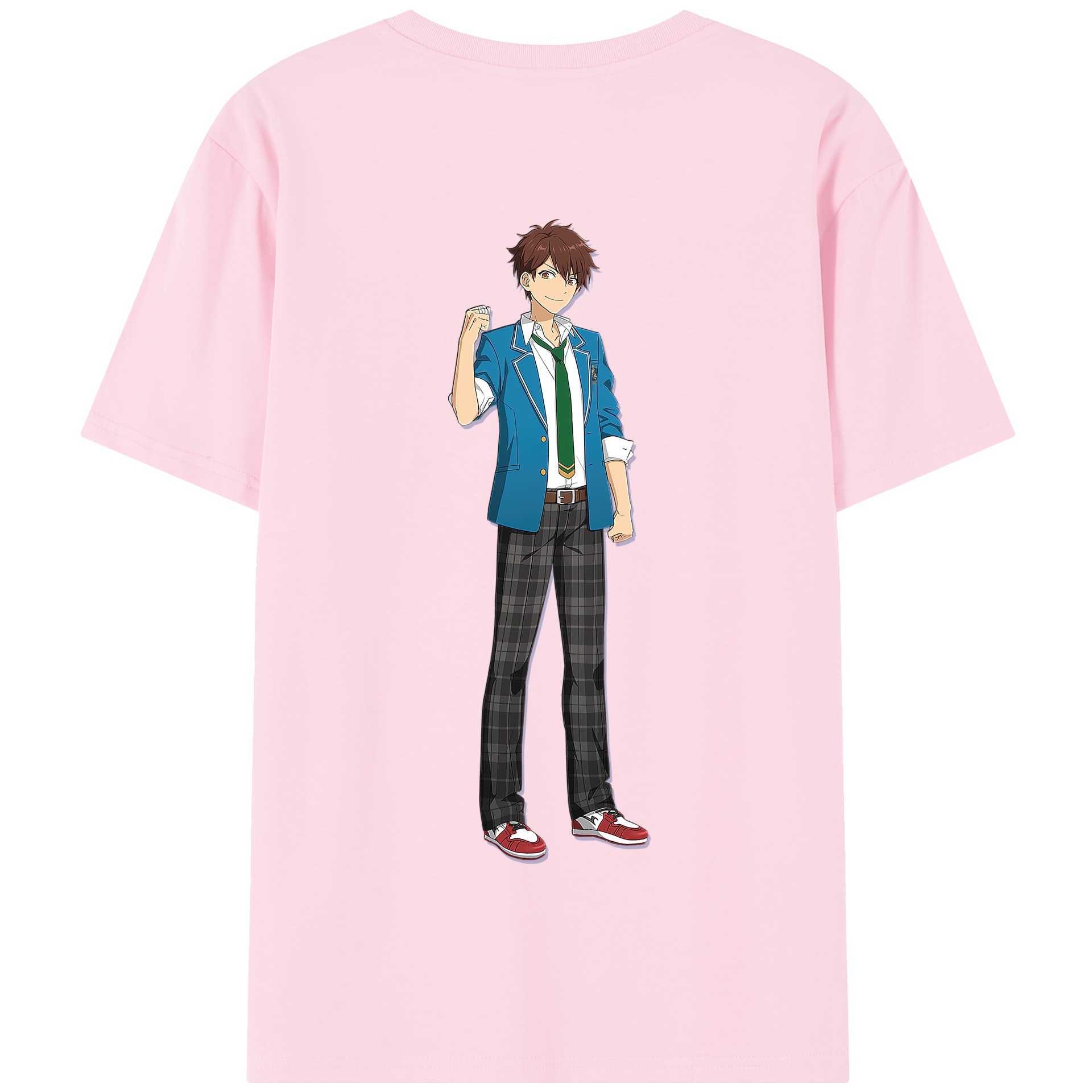 （画像用） あんさんぶるスターズ! Ensemble Stars 綿100％半袖Tシャツ（背面プリント）