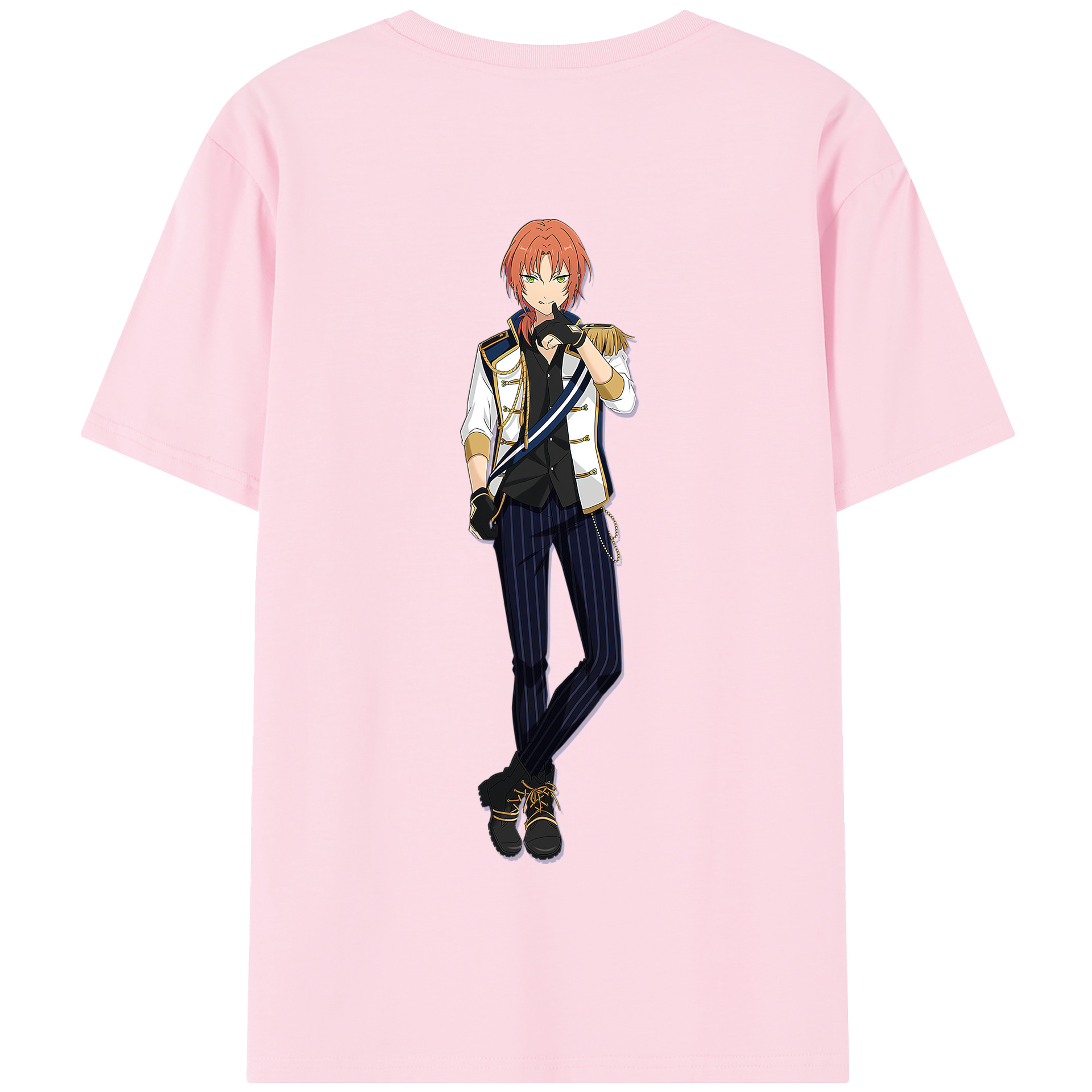 （画像用） あんさんぶるスターズ! Ensemble Stars 綿100％半袖Tシャツ（背面プリント）