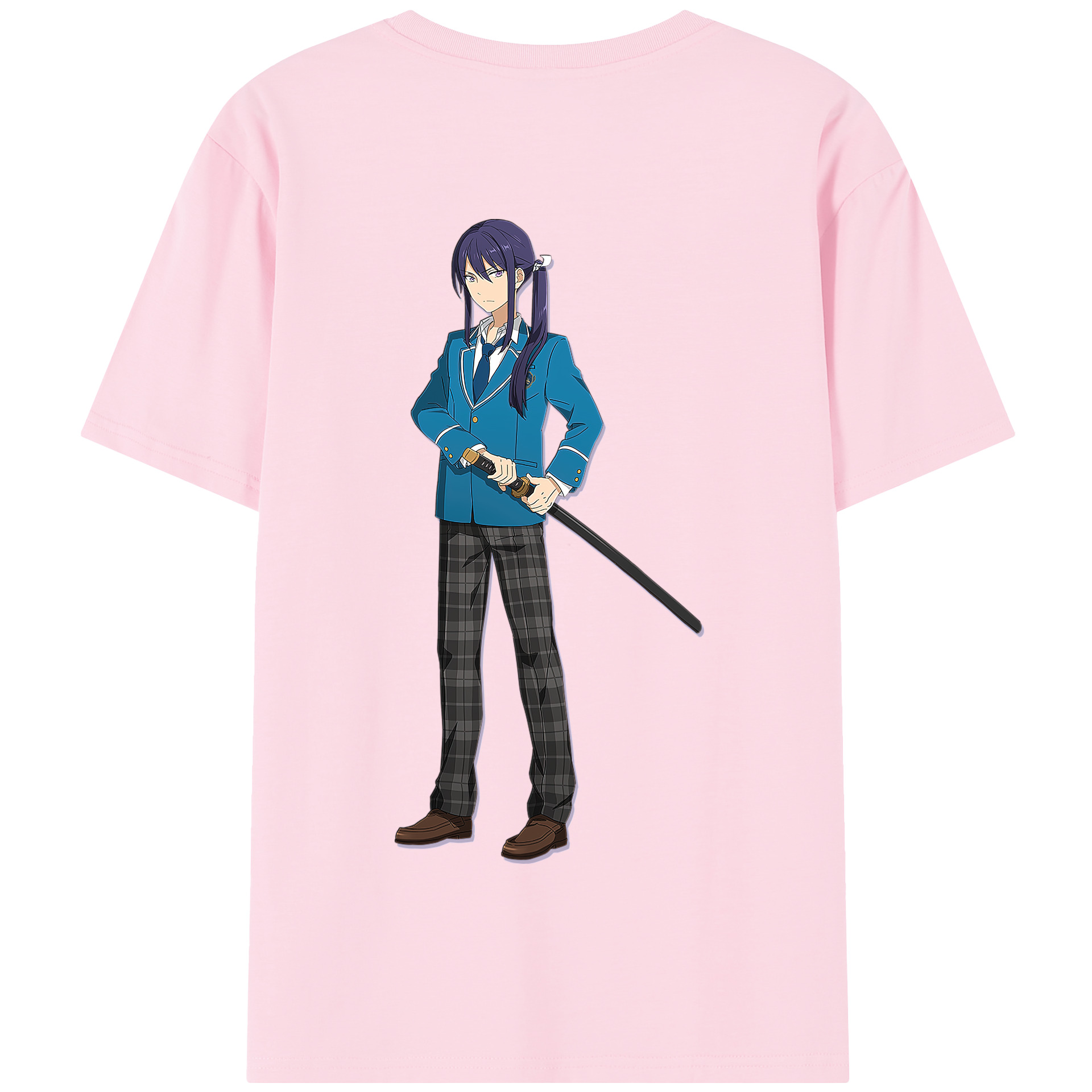 （画像用） あんさんぶるスターズ! Ensemble Stars 綿100％半袖Tシャツ（背面プリント）
