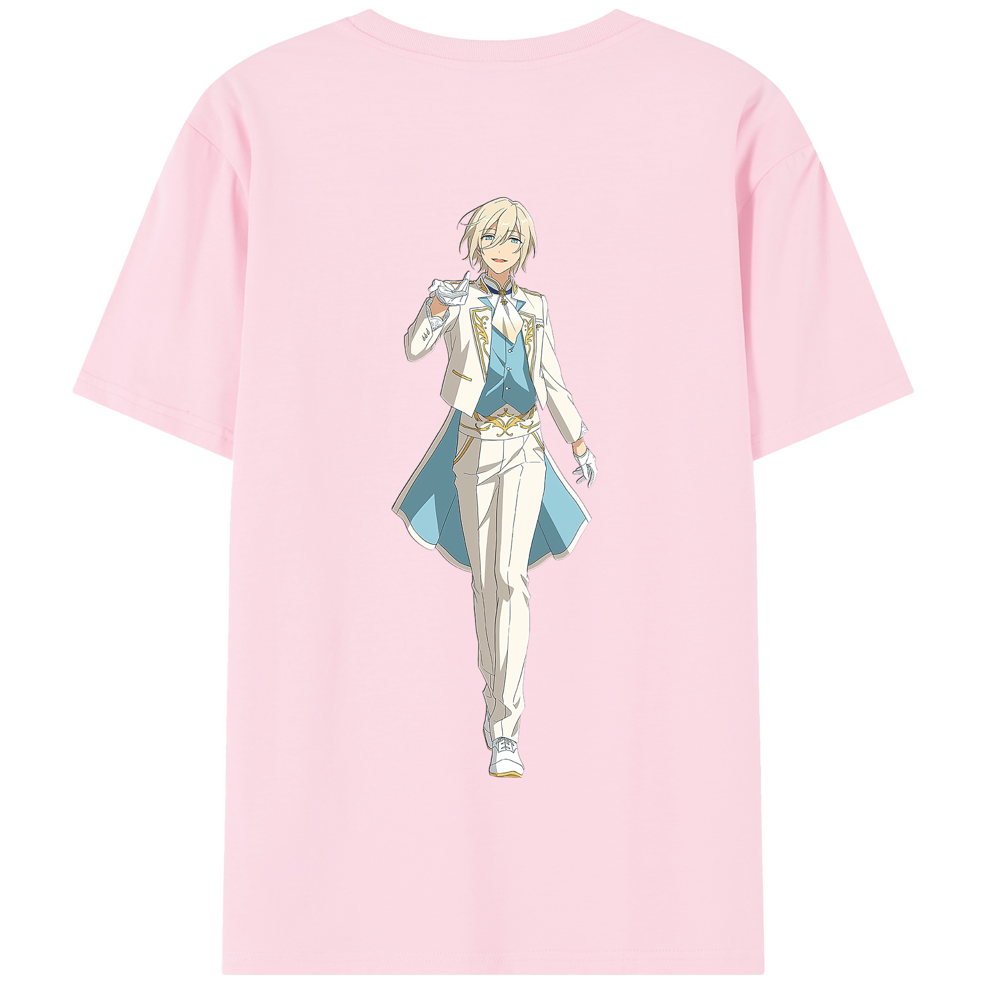 （画像用） あんさんぶるスターズ! Ensemble Stars 綿100％半袖Tシャツ（背面プリント）