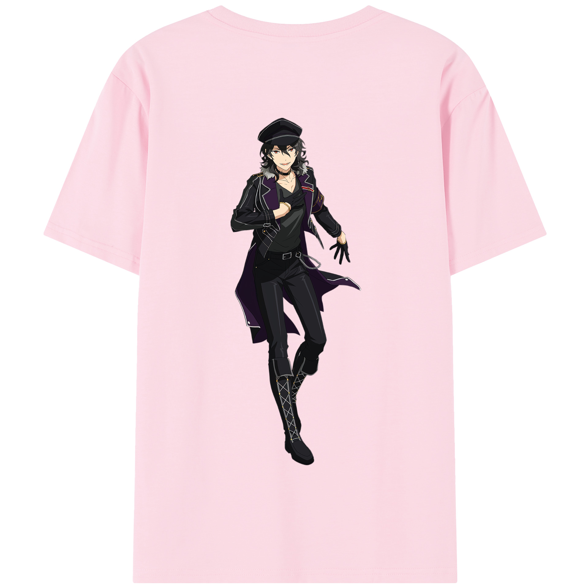（画像用） あんさんぶるスターズ! Ensemble Stars 綿100％半袖Tシャツ（背面プリント）