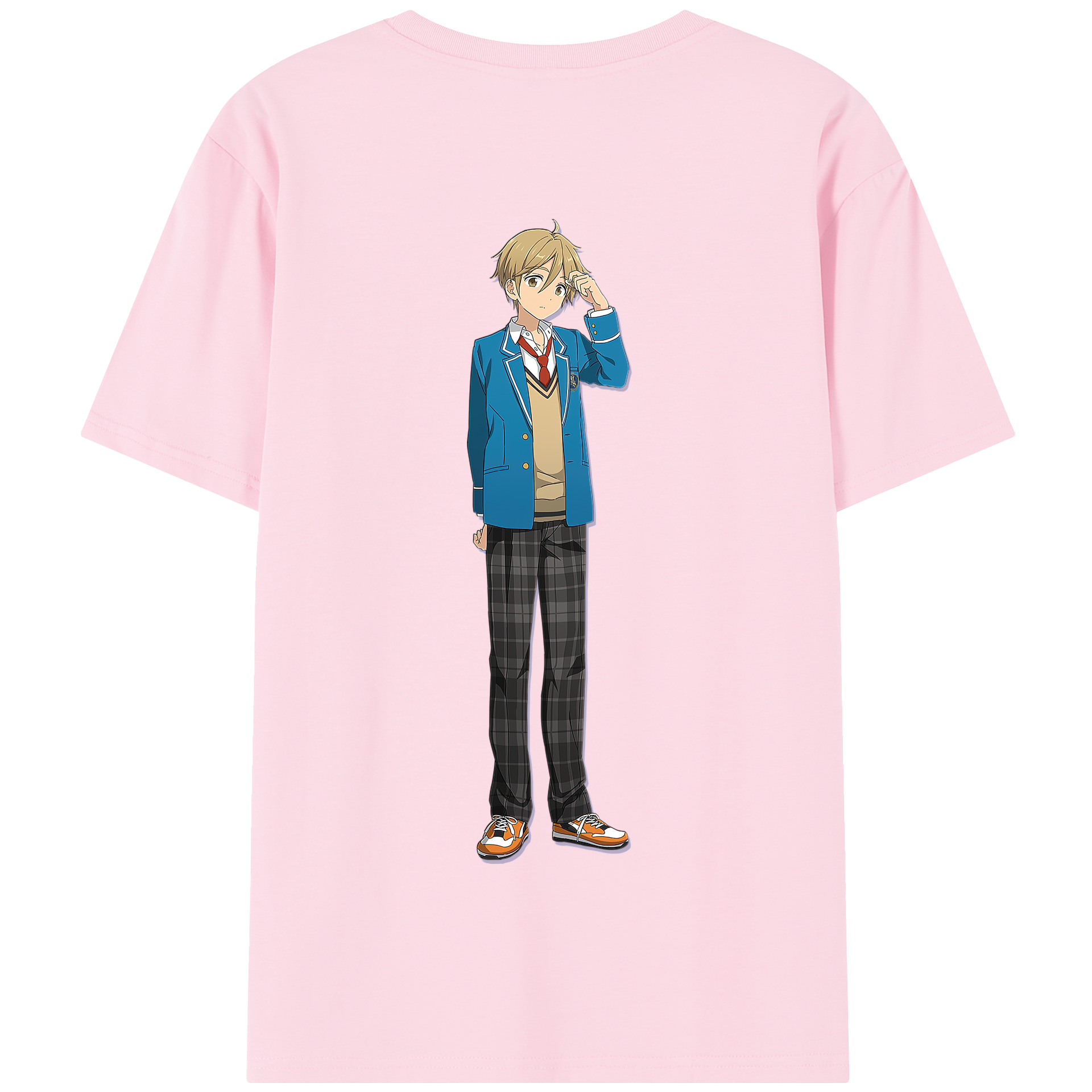 （画像用） あんさんぶるスターズ! Ensemble Stars 綿100％半袖Tシャツ（背面プリント）