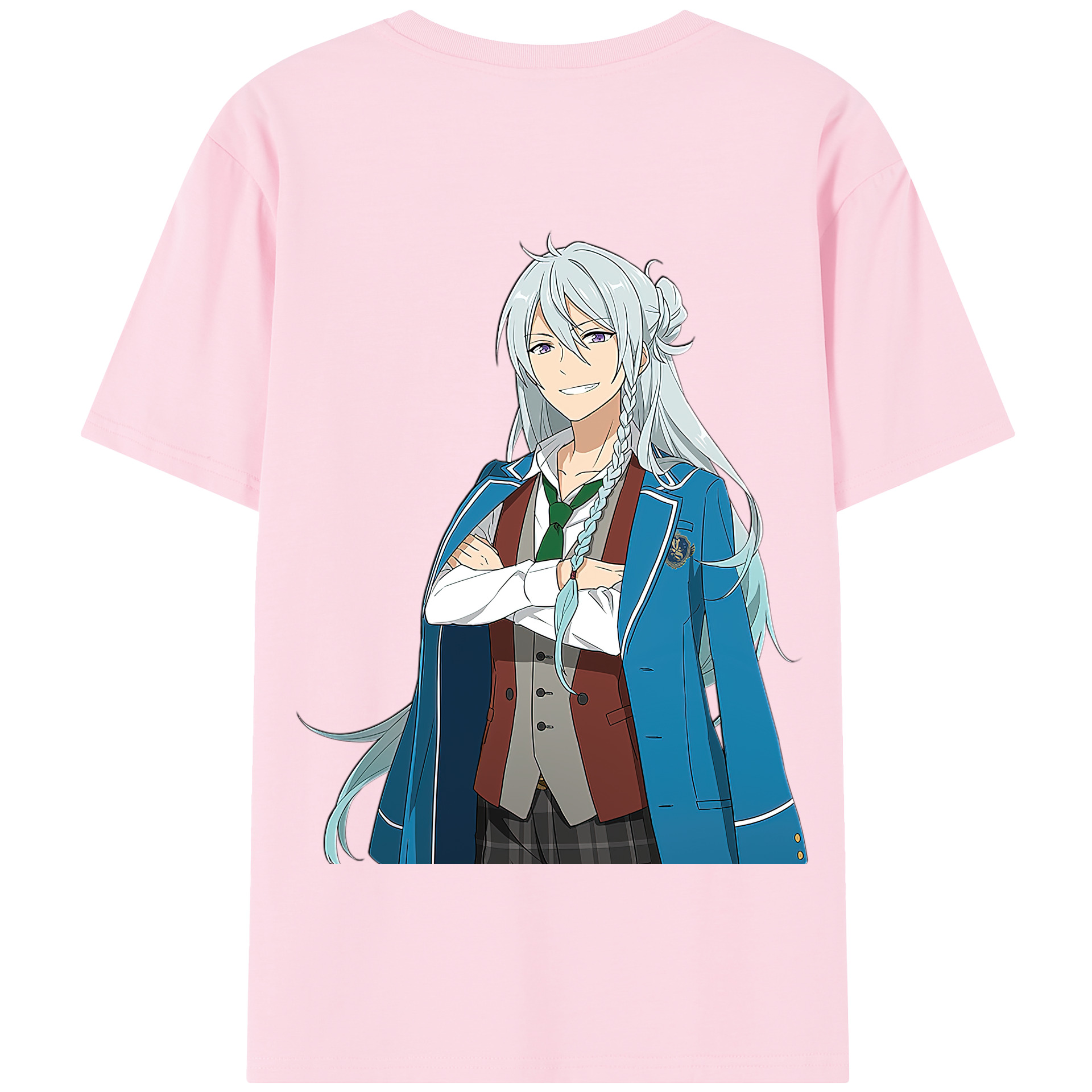 （画像用） あんさんぶるスターズ! Ensemble Stars 綿100％半袖Tシャツ（背面プリント）