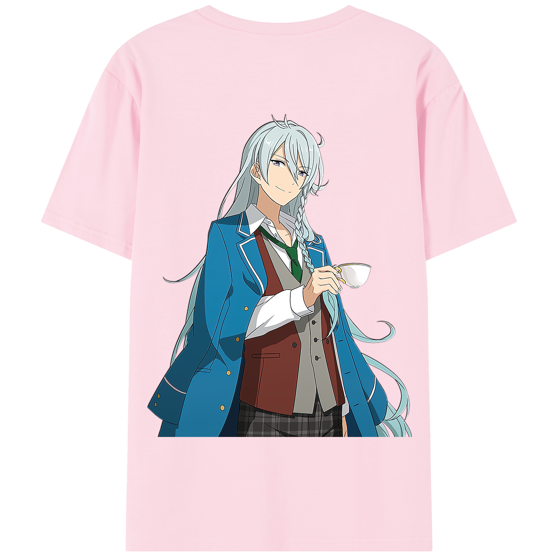 （画像用） あんさんぶるスターズ! Ensemble Stars 綿100％半袖Tシャツ（背面プリント）