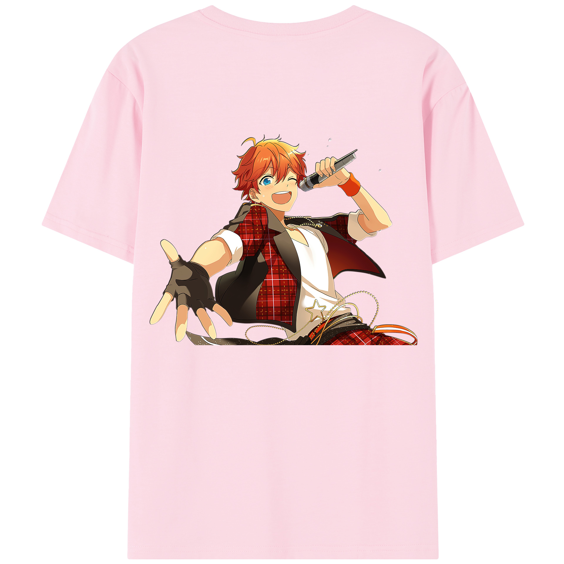 （画像用） あんさんぶるスターズ! Ensemble Stars 綿100％半袖Tシャツ（背面プリント）