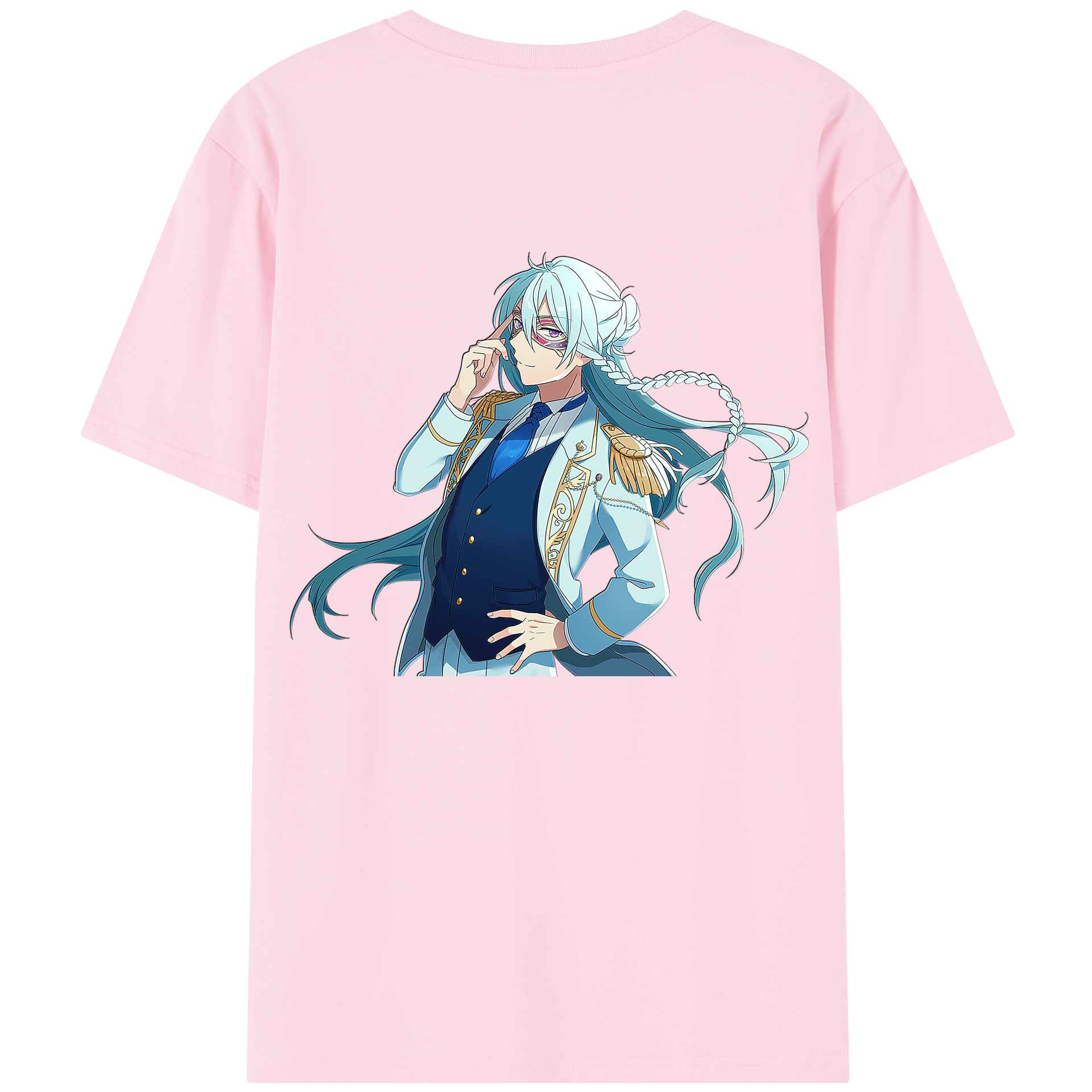 （画像用） あんさんぶるスターズ! Ensemble Stars 綿100％半袖Tシャツ（背面プリント）