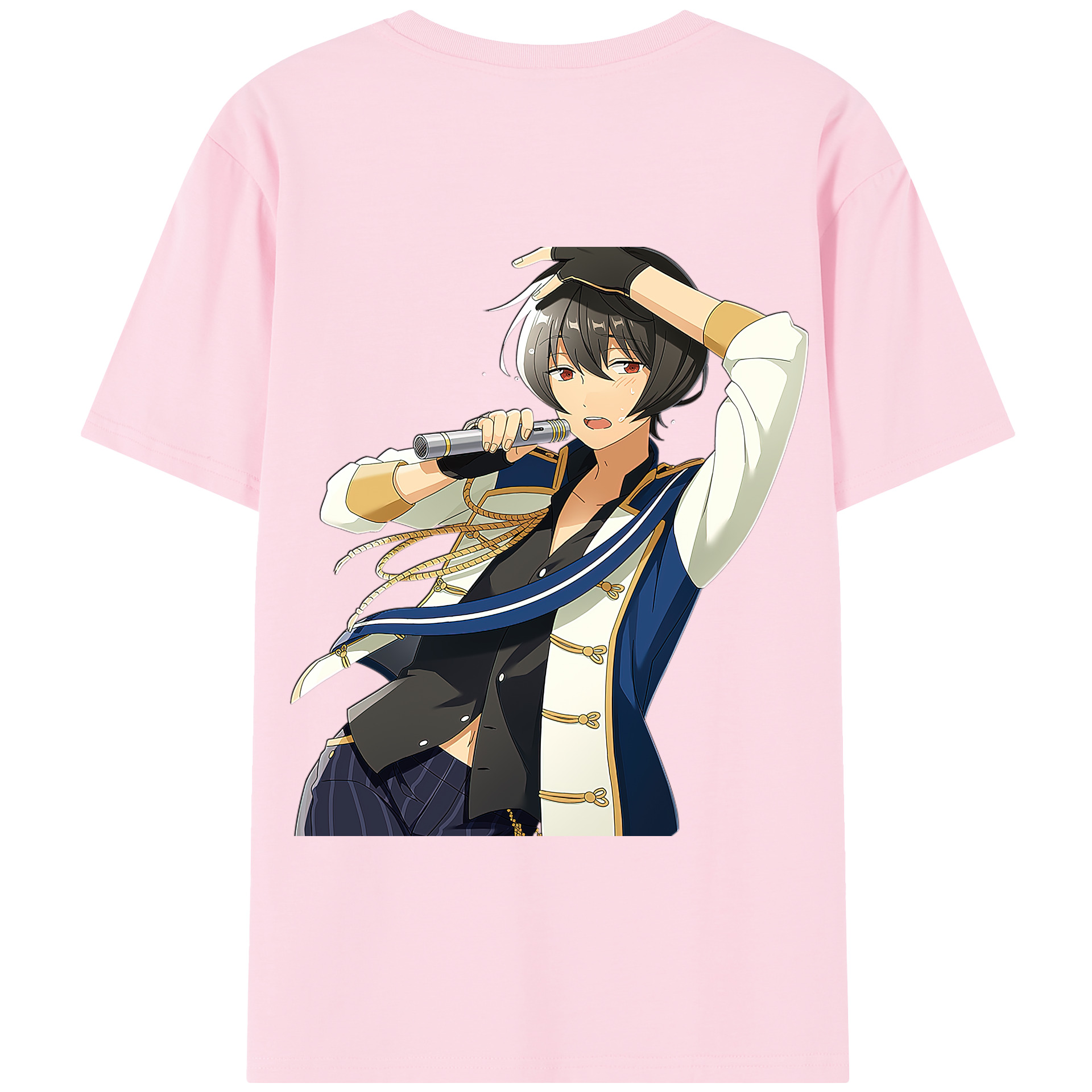 （画像用） あんさんぶるスターズ! Ensemble Stars 綿100％半袖Tシャツ（背面プリント）