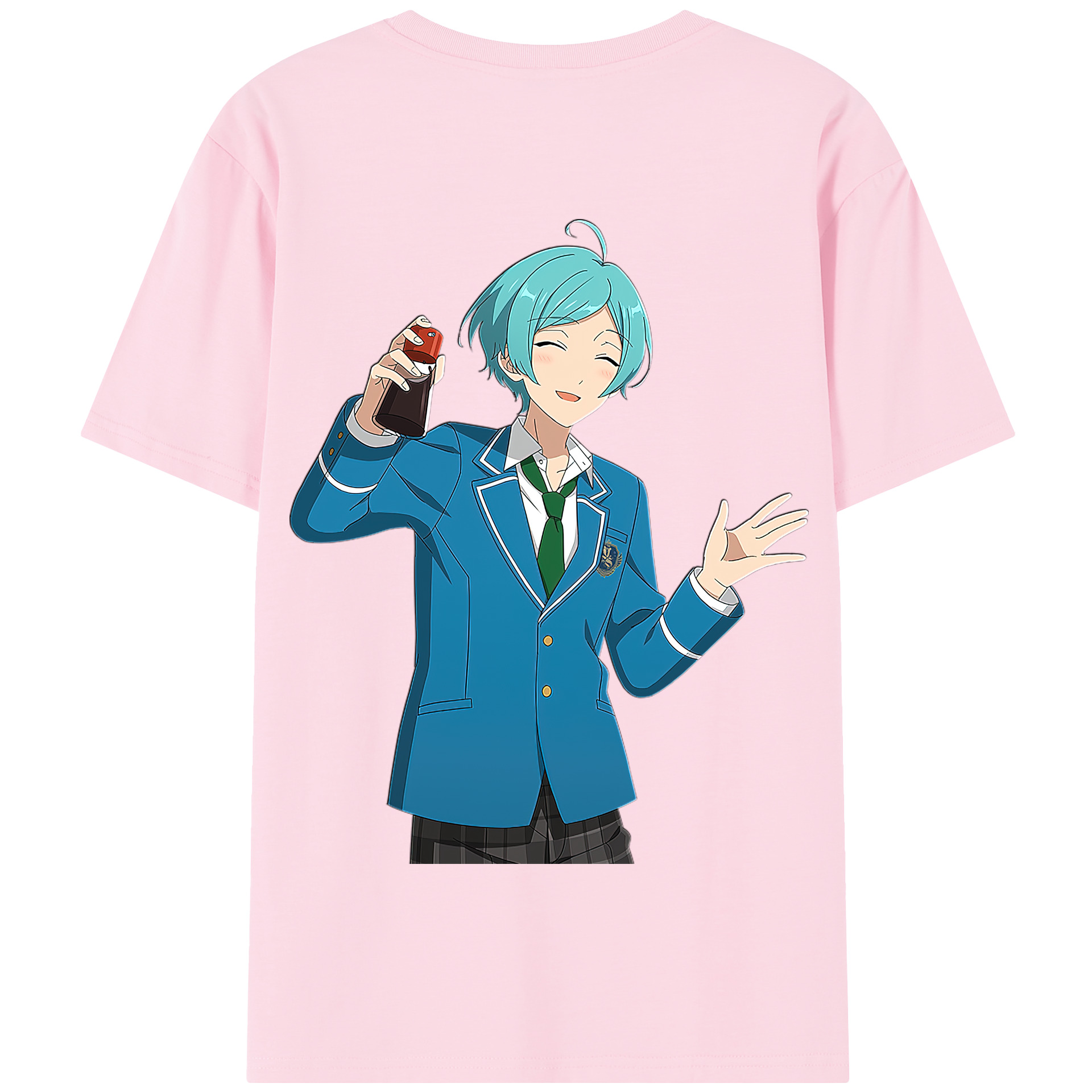 （画像用） あんさんぶるスターズ! Ensemble Stars 綿100％半袖Tシャツ（背面プリント）