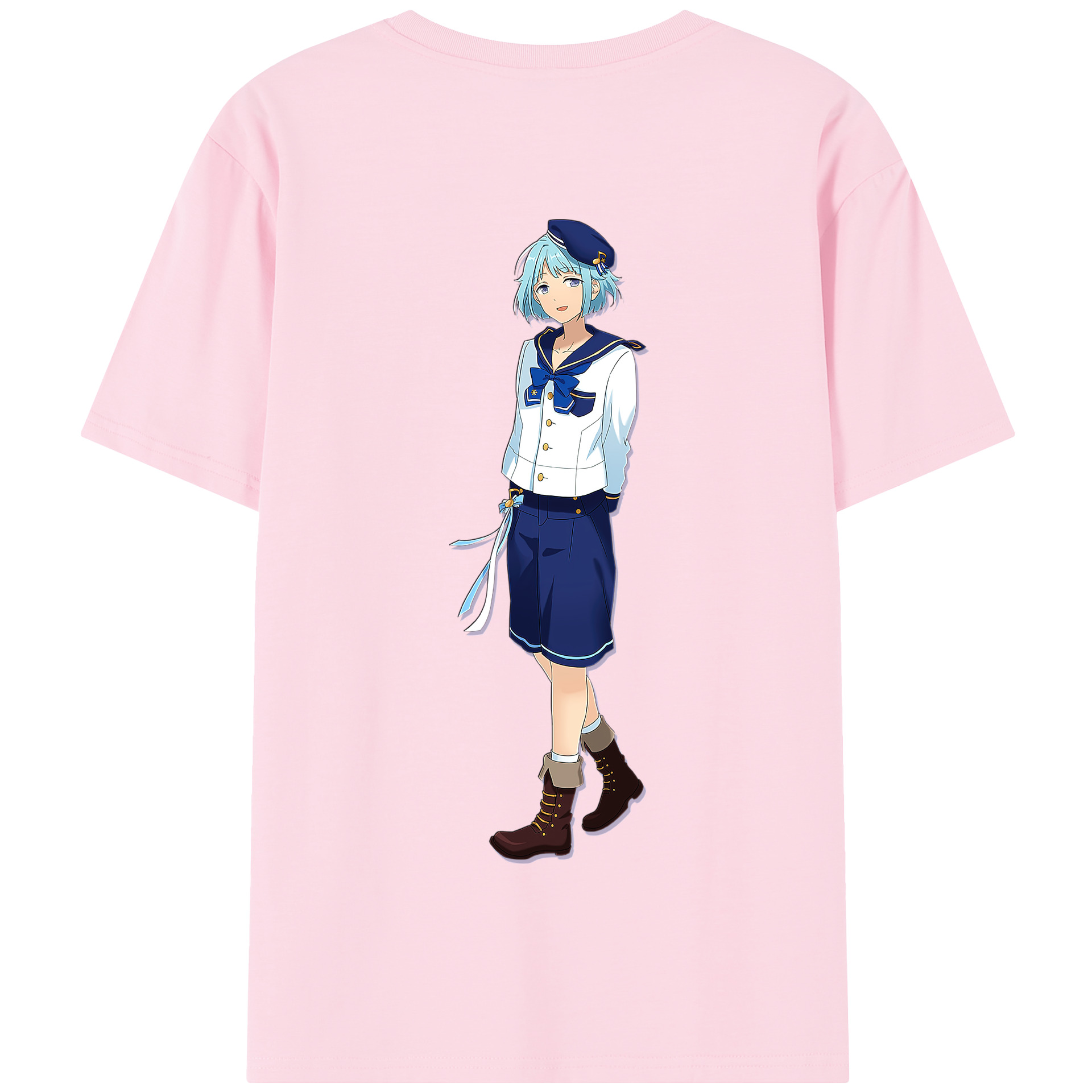 （画像用） あんさんぶるスターズ! Ensemble Stars 綿100％半袖Tシャツ（背面プリント）
