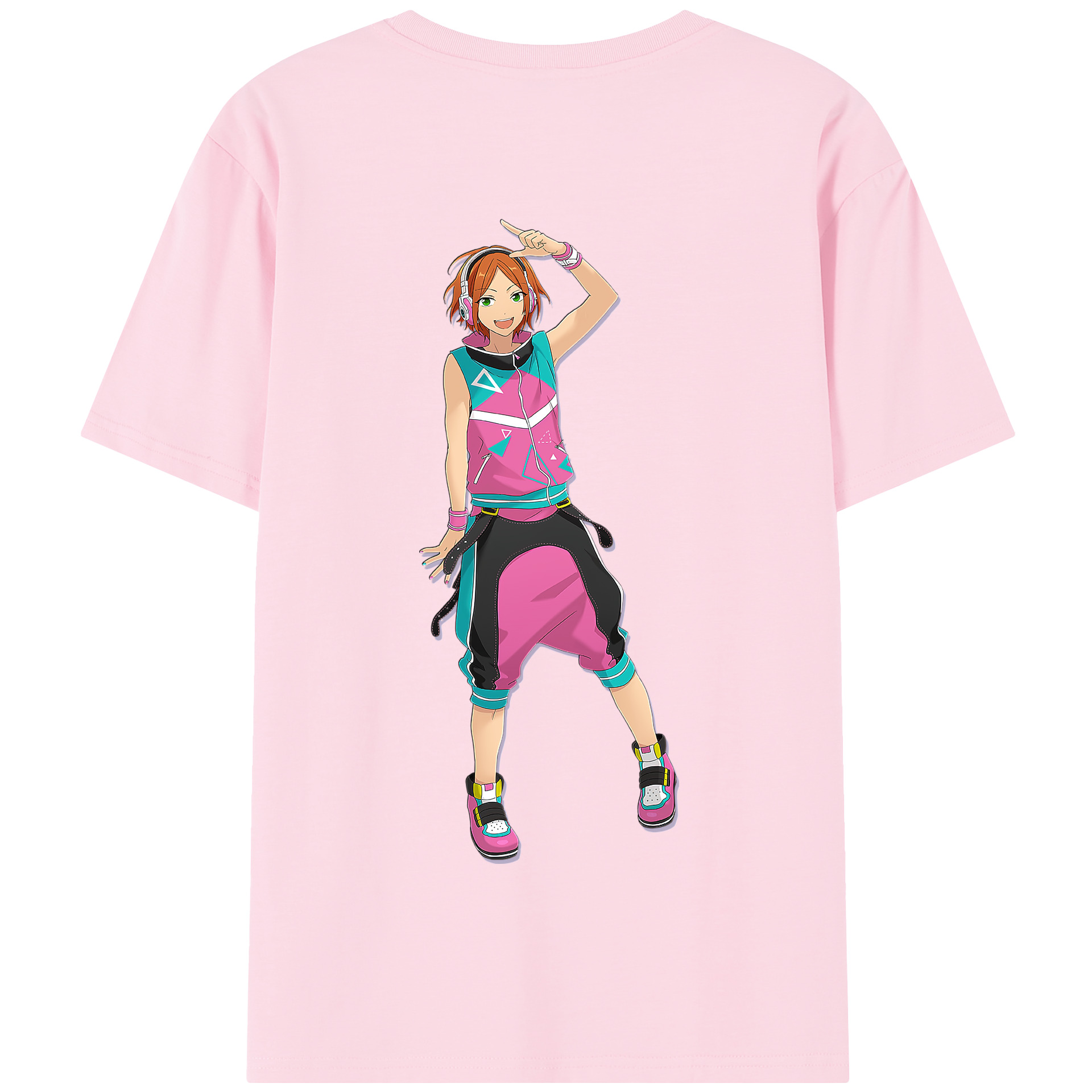 （画像用） あんさんぶるスターズ! Ensemble Stars 綿100％半袖Tシャツ（背面プリント）