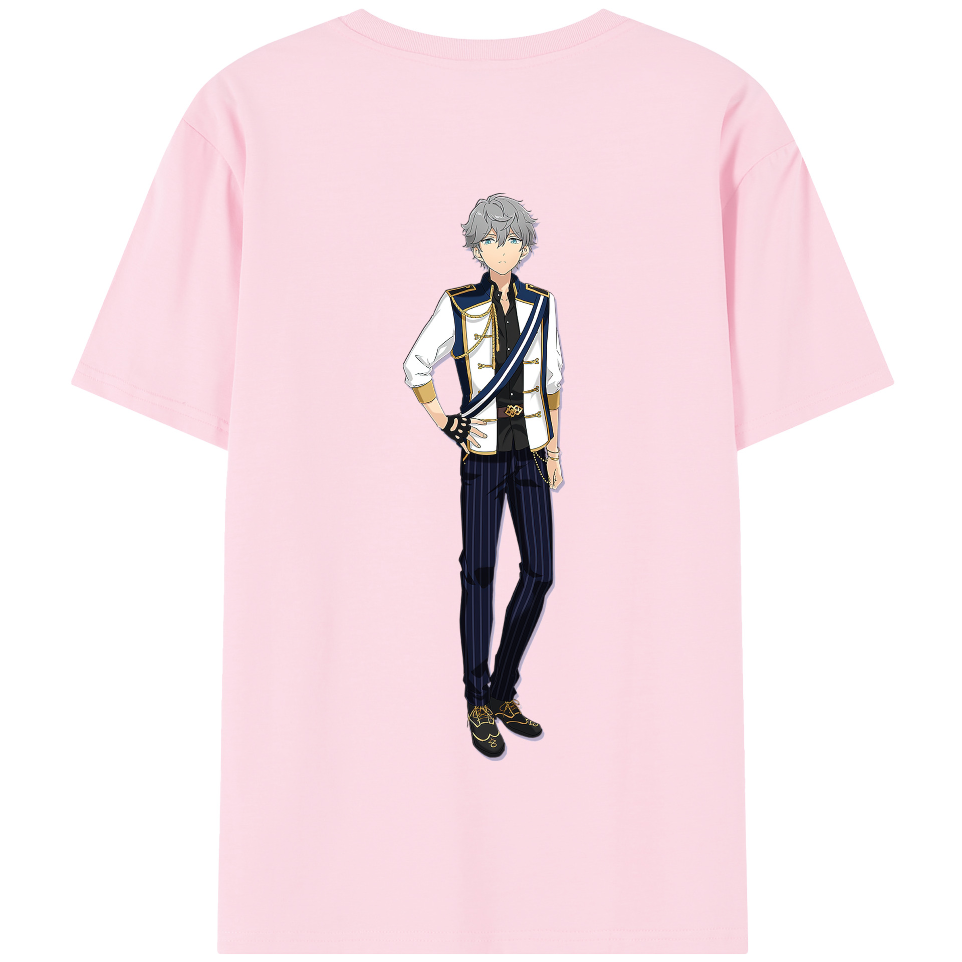 （画像用） あんさんぶるスターズ! Ensemble Stars 綿100％半袖Tシャツ（背面プリント）