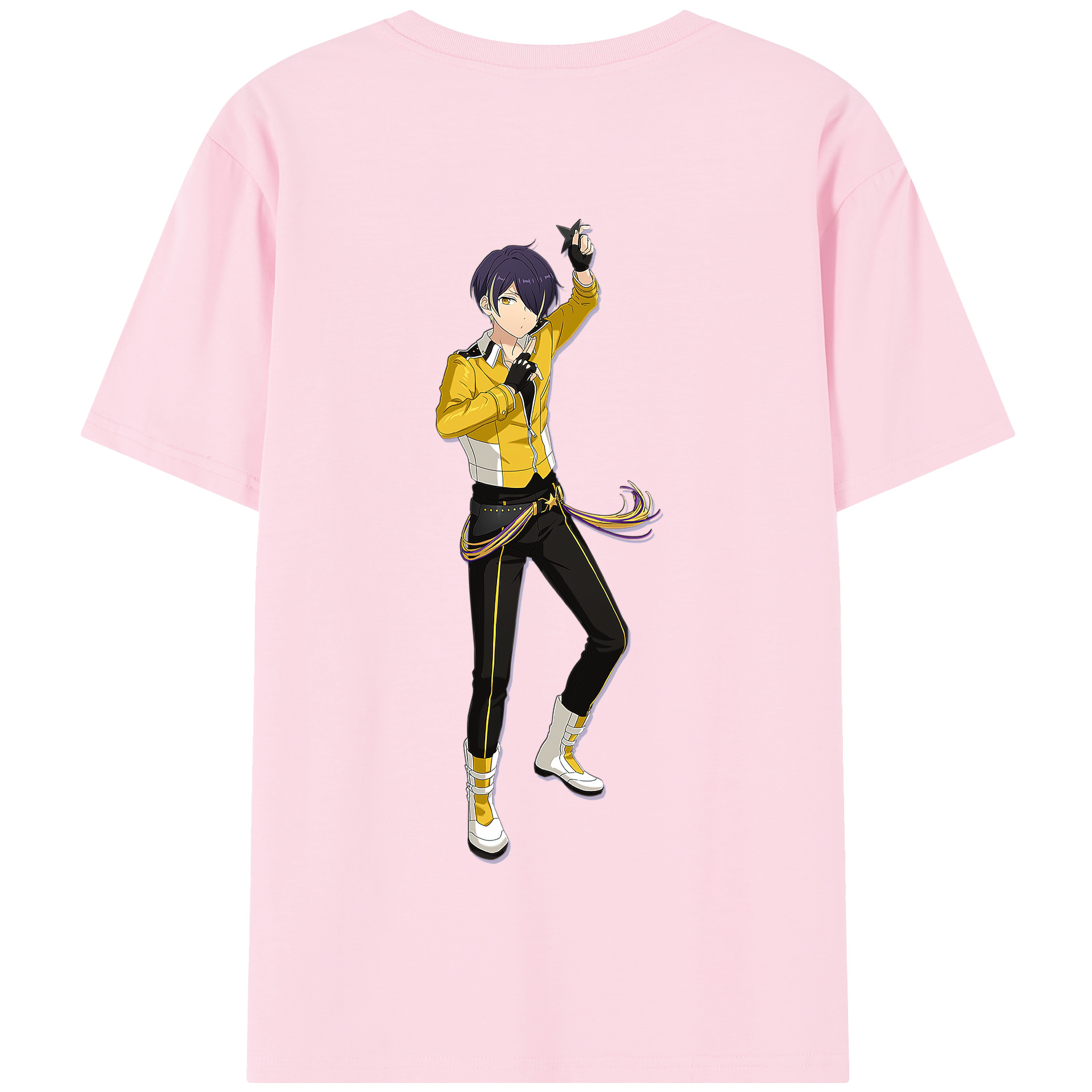 （画像用） あんさんぶるスターズ! Ensemble Stars 綿100％半袖Tシャツ（背面プリント）