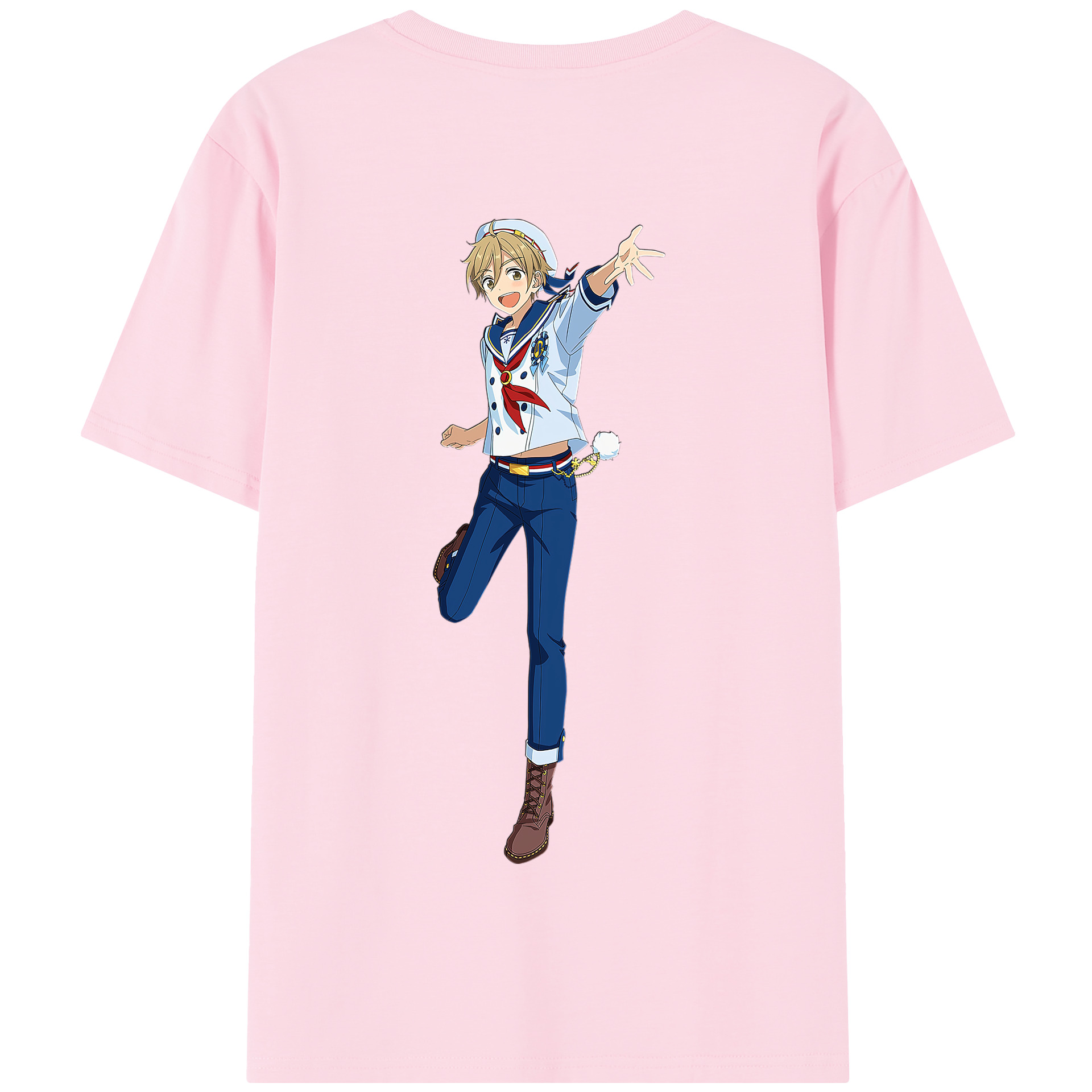 （画像用） あんさんぶるスターズ! Ensemble Stars 綿100％半袖Tシャツ（背面プリント）