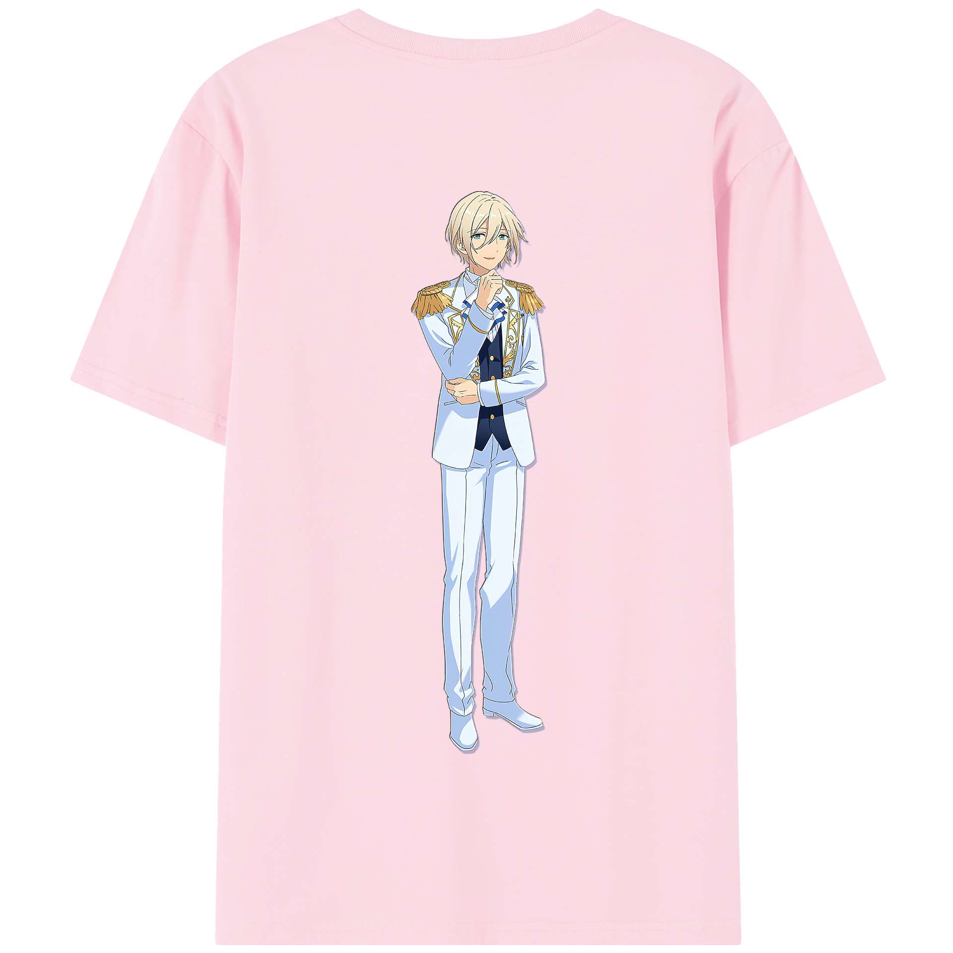（画像用） あんさんぶるスターズ! Ensemble Stars 綿100％半袖Tシャツ（背面プリント）