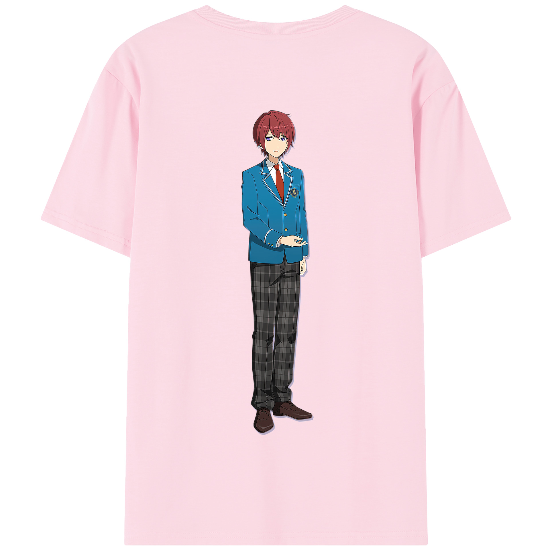 （画像用） あんさんぶるスターズ! Ensemble Stars 綿100％半袖Tシャツ（背面プリント）