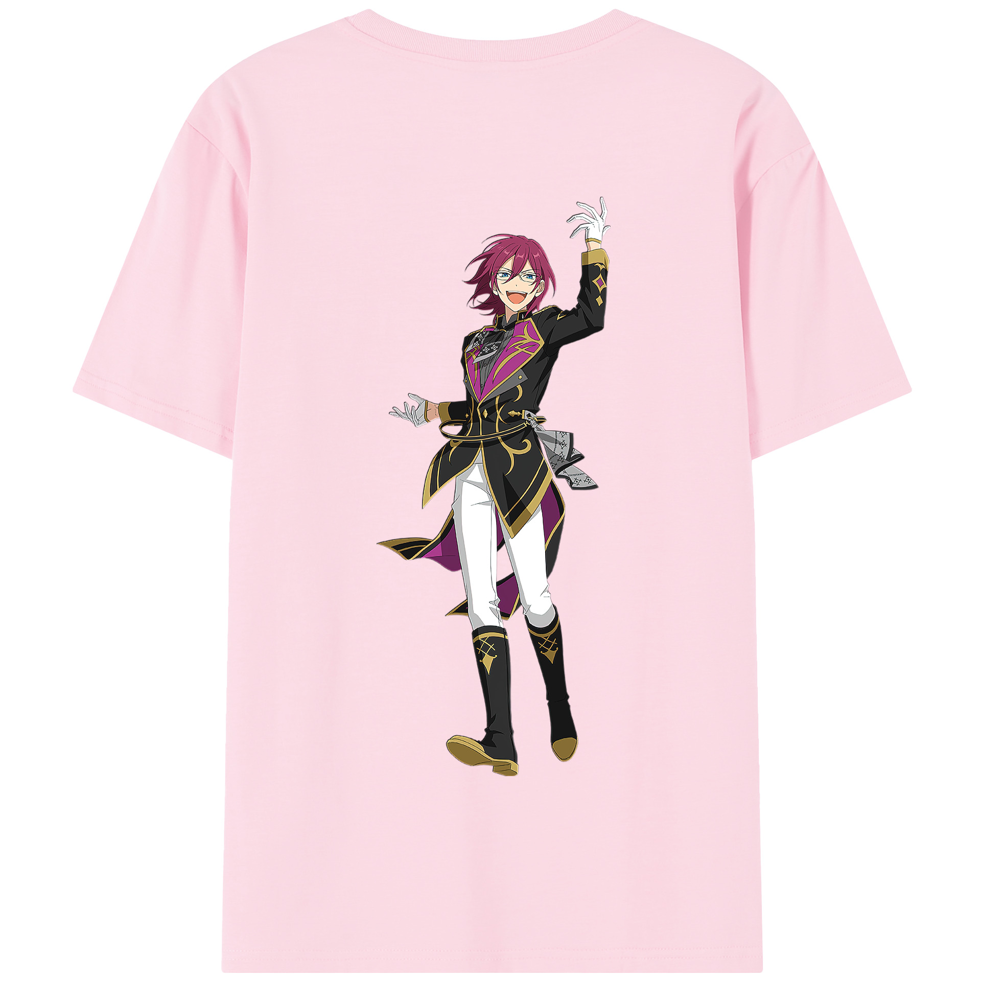 （画像用） あんさんぶるスターズ! Ensemble Stars 綿100％半袖Tシャツ（背面プリント）