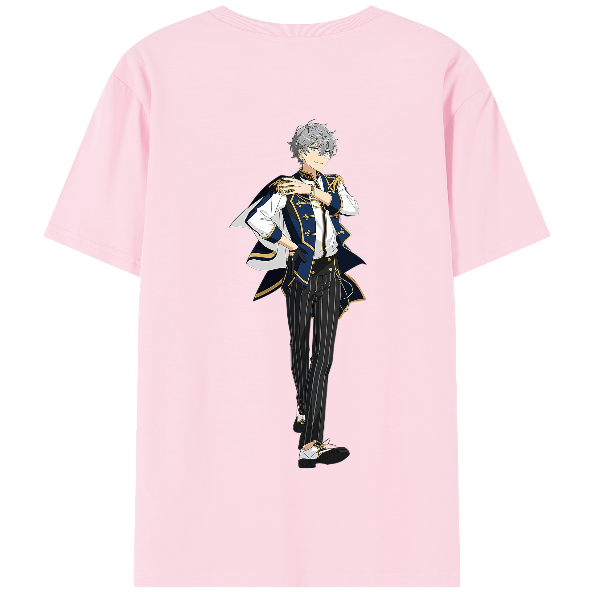 （画像用） あんさんぶるスターズ! Ensemble Stars 綿100％半袖Tシャツ（背面プリント）