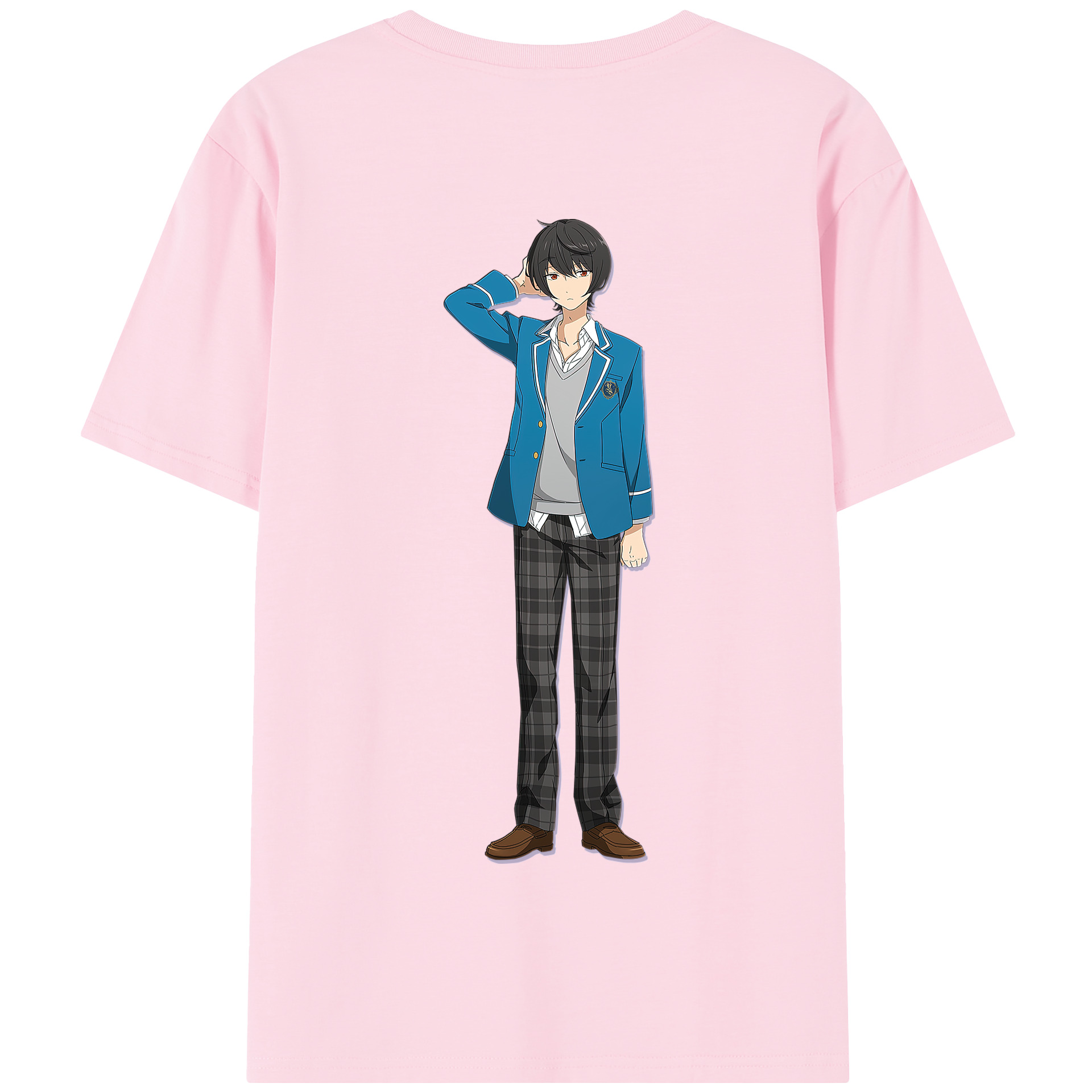 （画像用） あんさんぶるスターズ! Ensemble Stars 綿100％半袖Tシャツ（背面プリント）