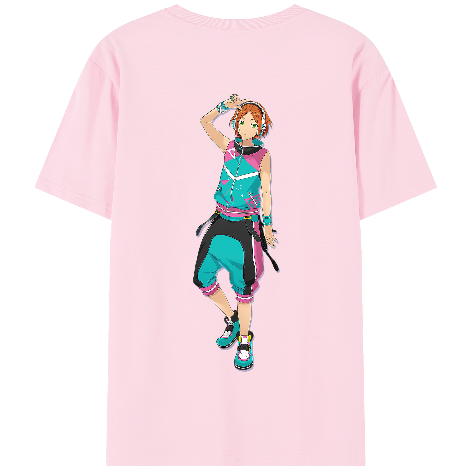 （画像用） あんさんぶるスターズ! Ensemble Stars 綿100％半袖Tシャツ（背面プリント）