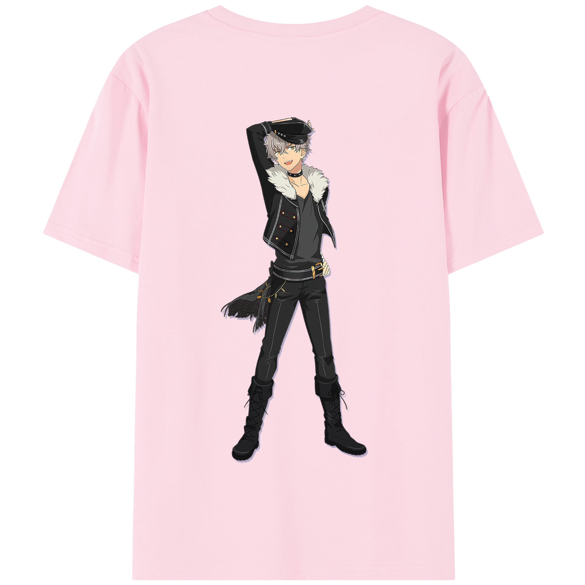 （画像用） あんさんぶるスターズ! Ensemble Stars 綿100％半袖Tシャツ（背面プリント）