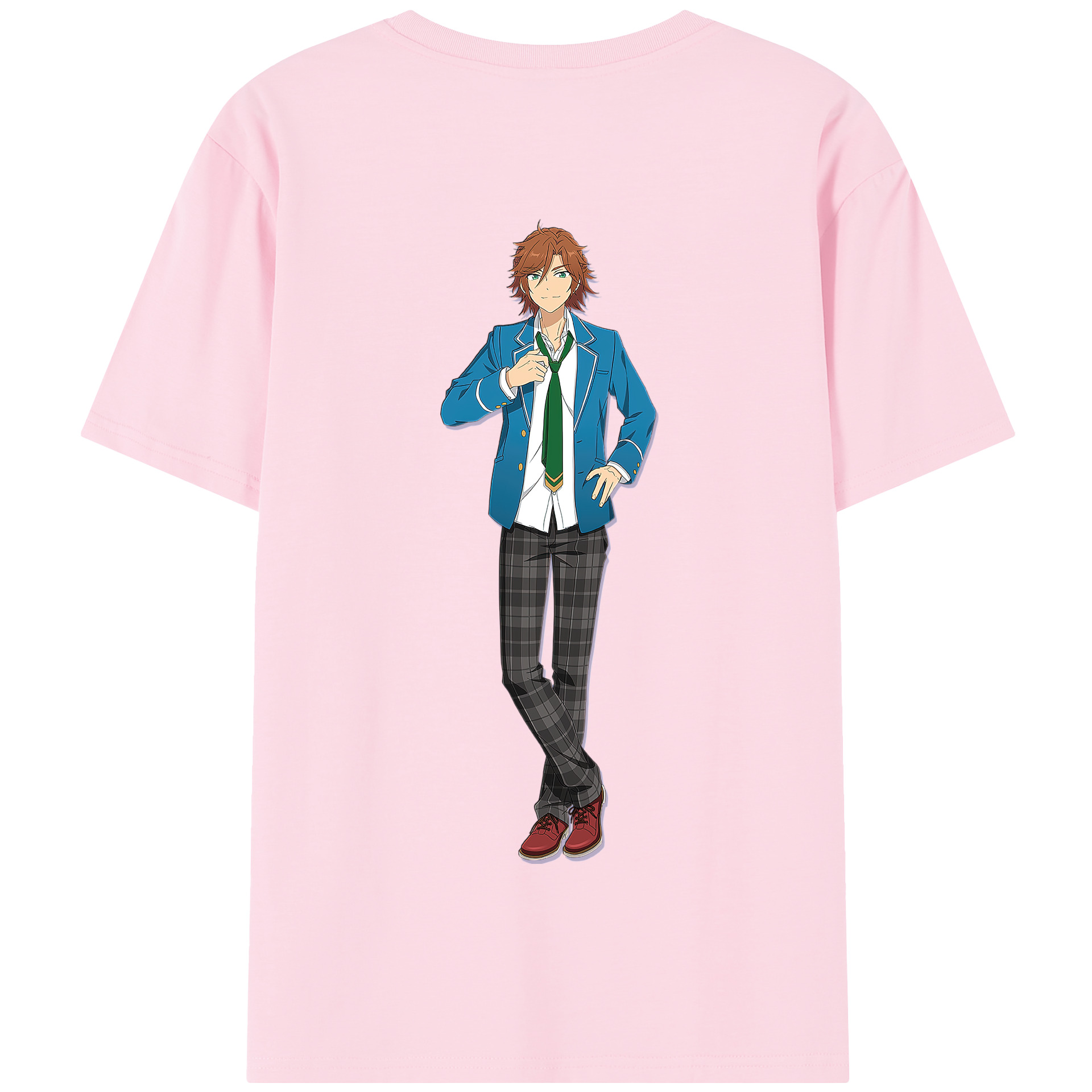 （画像用） あんさんぶるスターズ! Ensemble Stars 綿100％半袖Tシャツ（背面プリント）