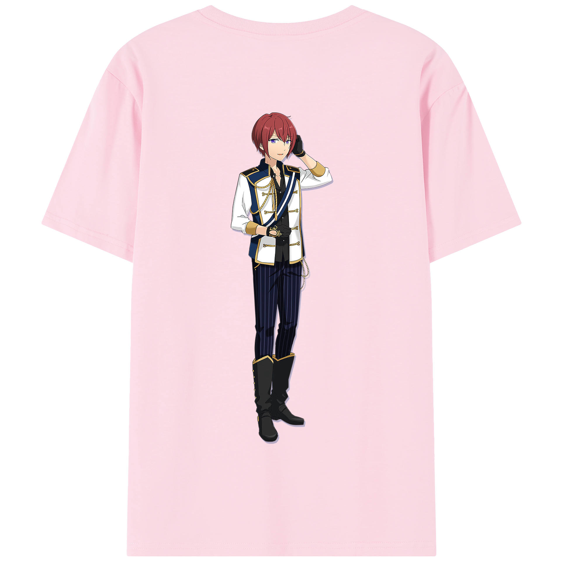 （画像用） あんさんぶるスターズ! Ensemble Stars 綿100％半袖Tシャツ（背面プリント）