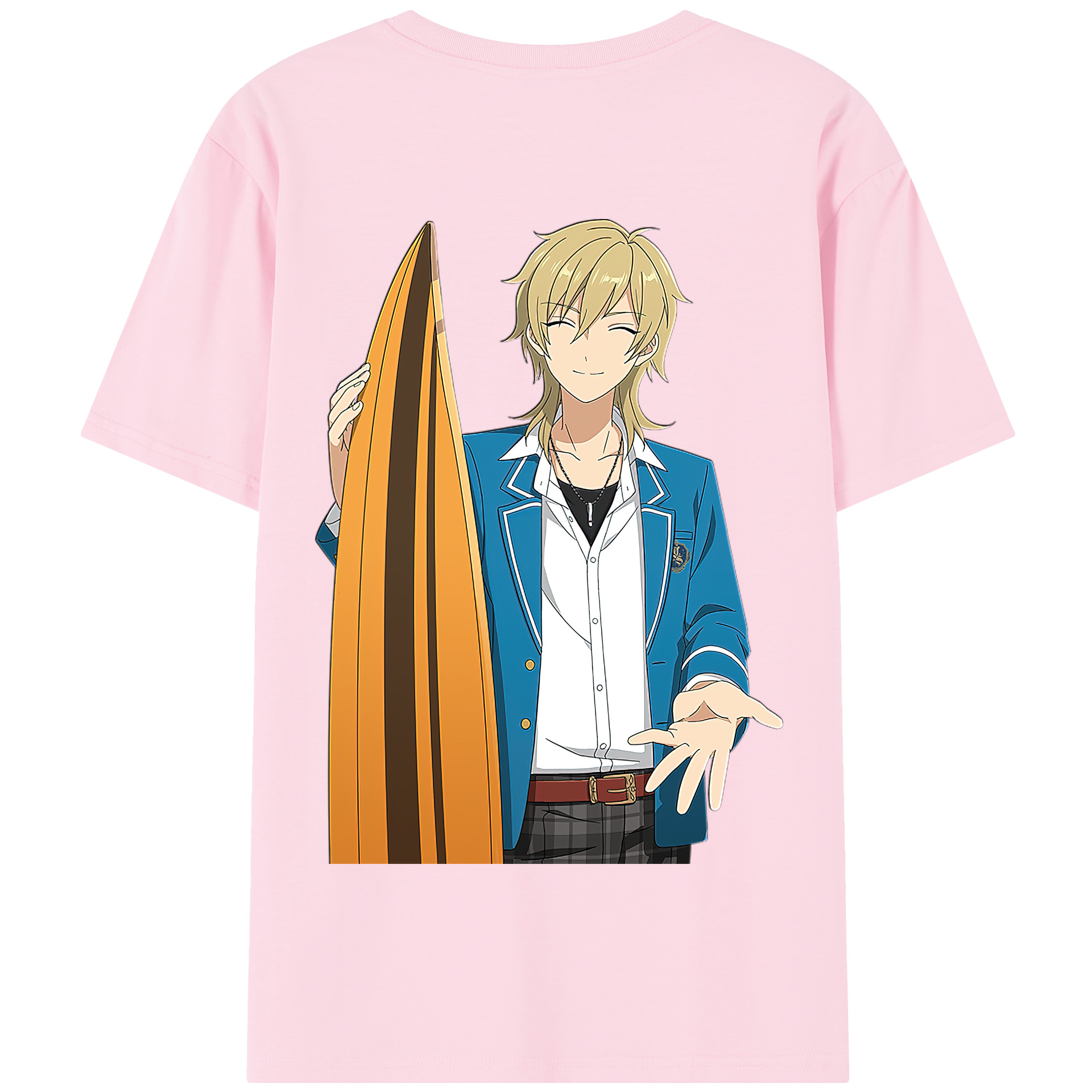（画像用） あんさんぶるスターズ! Ensemble Stars 綿100％半袖Tシャツ（背面プリント）