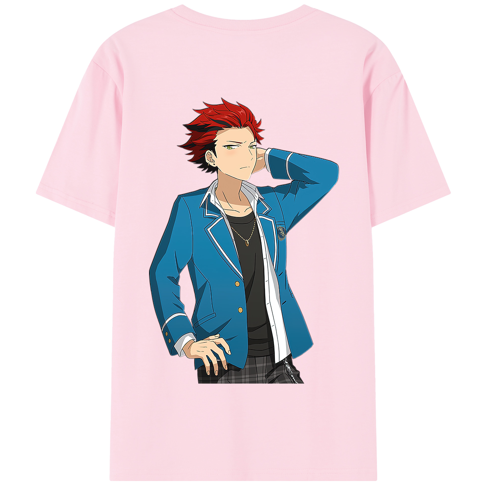 （画像用） あんさんぶるスターズ! Ensemble Stars 綿100％半袖Tシャツ（背面プリント）