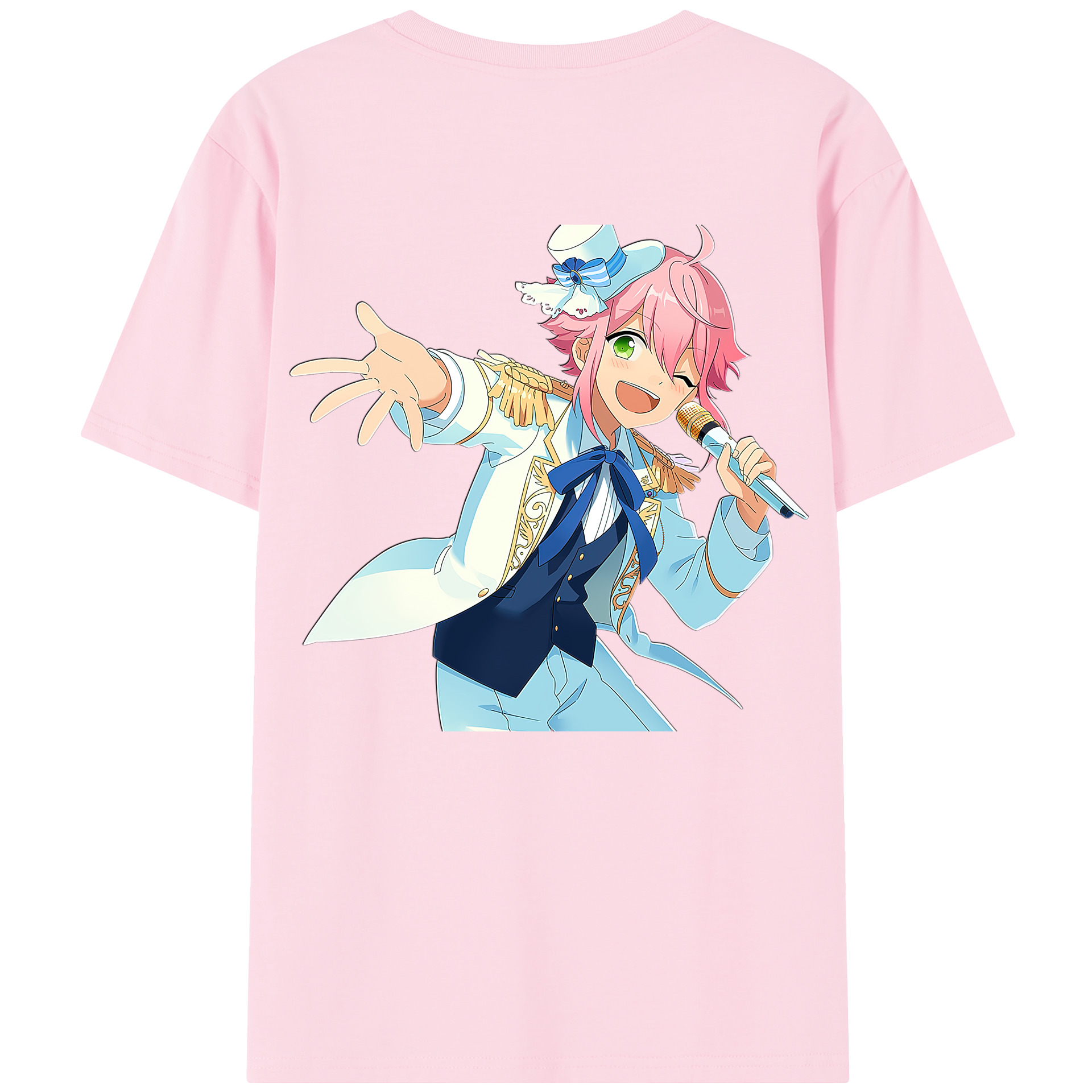 （画像用） あんさんぶるスターズ! Ensemble Stars 綿100％半袖Tシャツ（背面プリント）