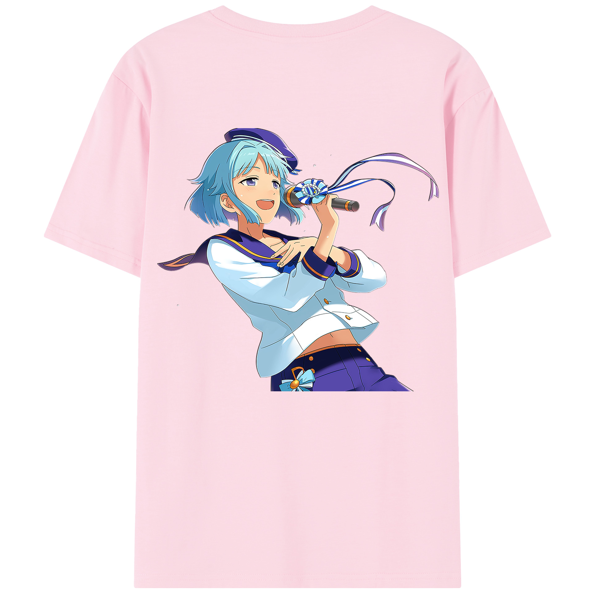 （画像用） あんさんぶるスターズ! Ensemble Stars 綿100％半袖Tシャツ（背面プリント）