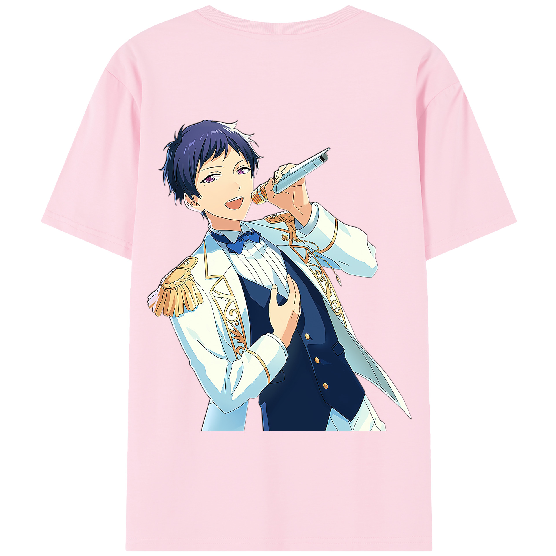 （画像用） あんさんぶるスターズ! Ensemble Stars 綿100％半袖Tシャツ（背面プリント）