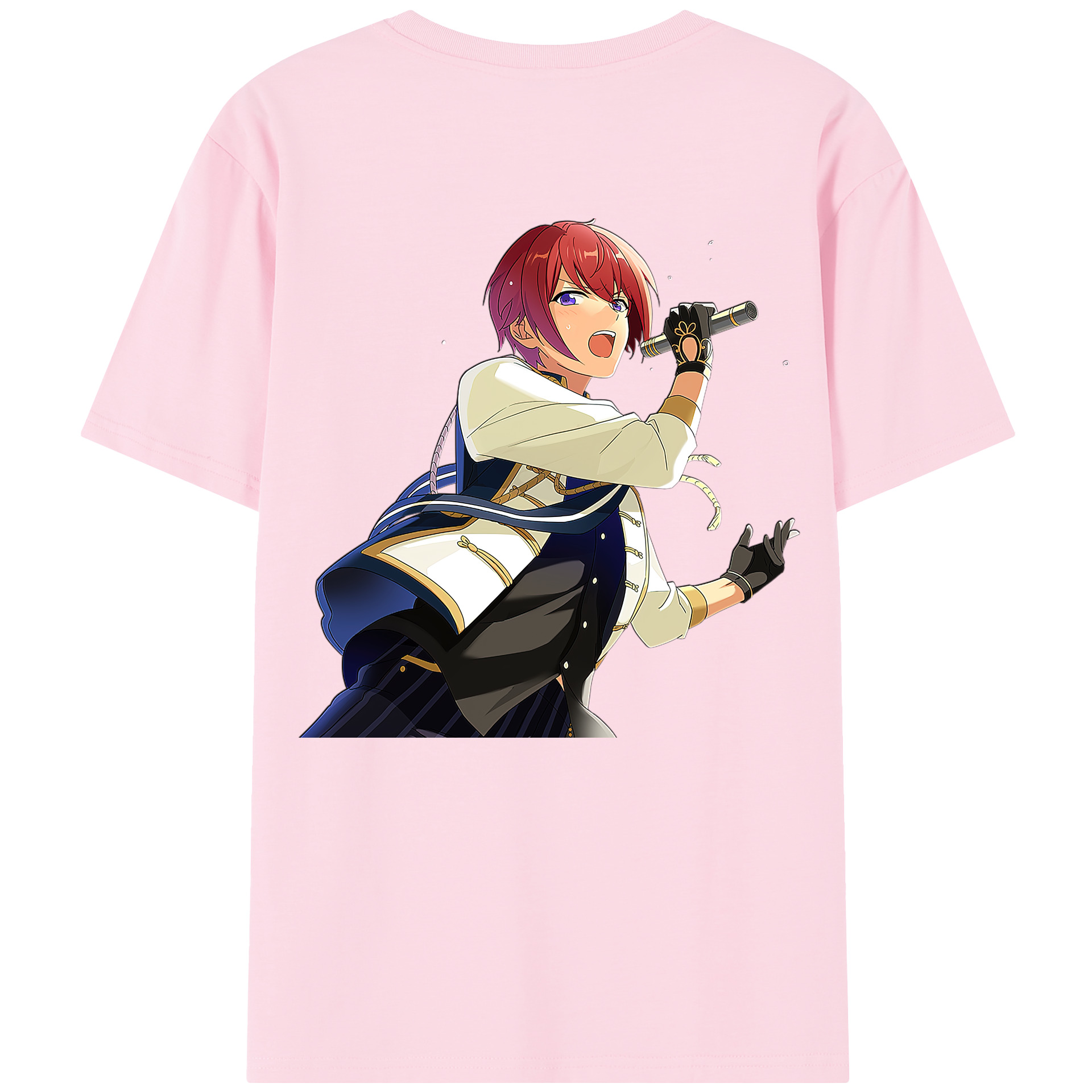 （画像用） あんさんぶるスターズ! Ensemble Stars 綿100％半袖Tシャツ（背面プリント）
