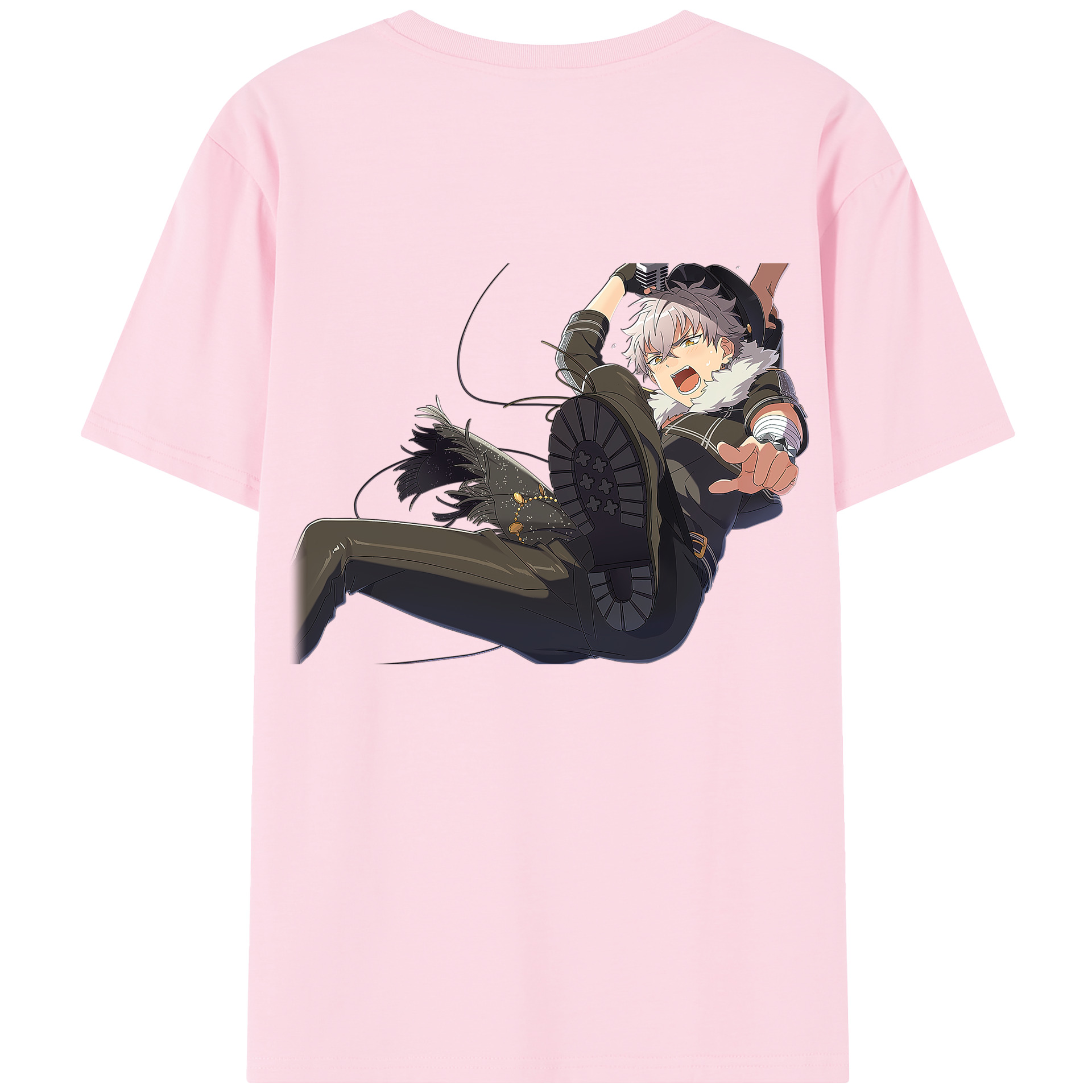 （画像用） あんさんぶるスターズ! Ensemble Stars 綿100％半袖Tシャツ（背面プリント）