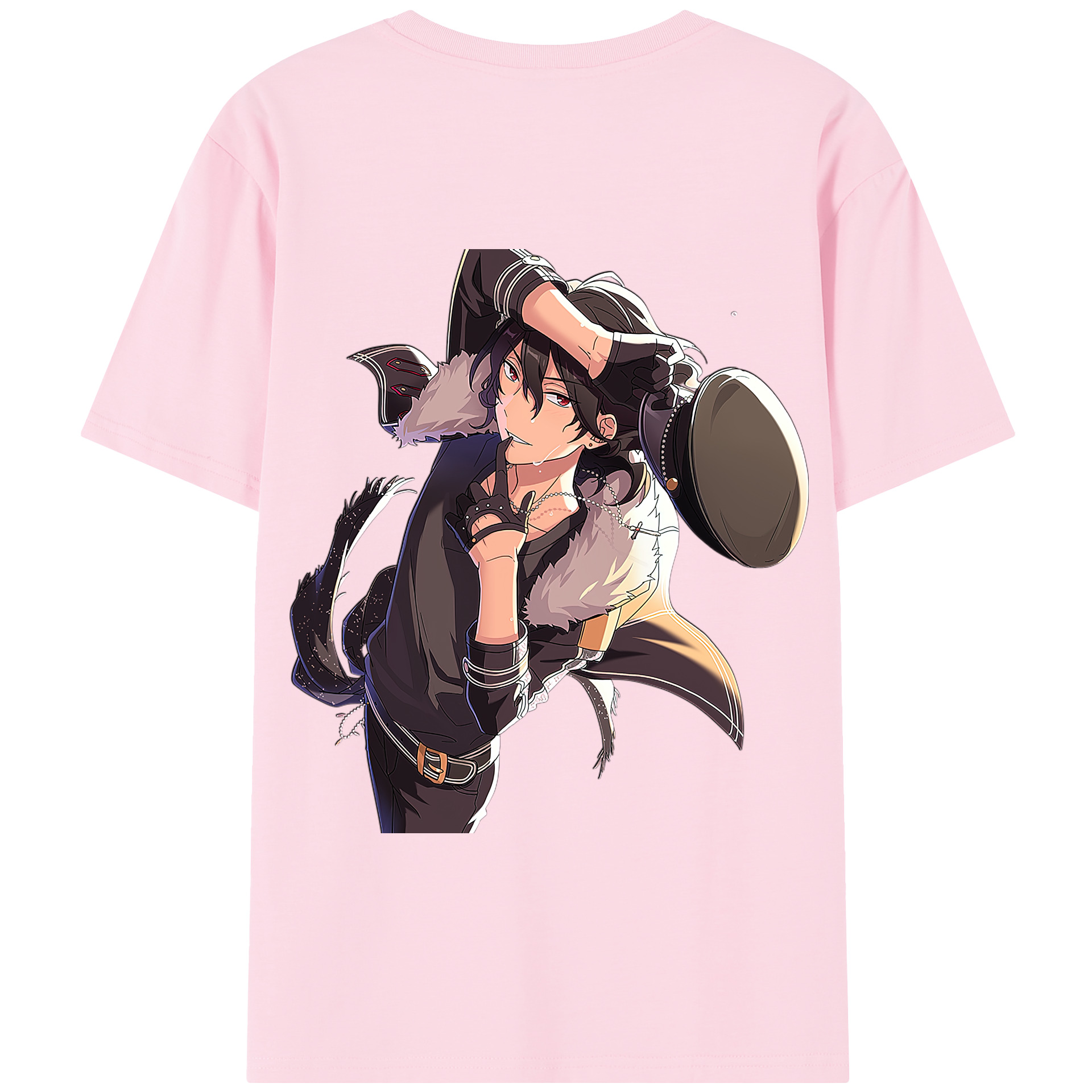 （画像用） あんさんぶるスターズ! Ensemble Stars 綿100％半袖Tシャツ（背面プリント）