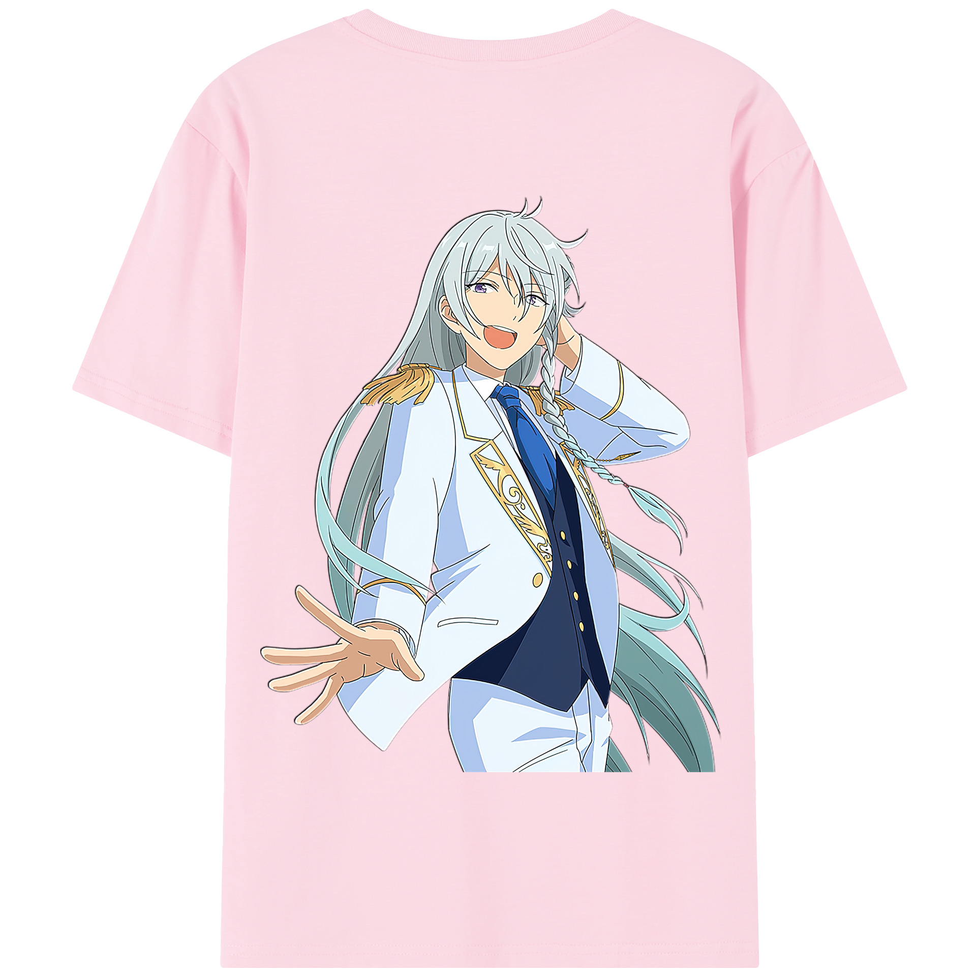 （画像用） あんさんぶるスターズ! Ensemble Stars 綿100％半袖Tシャツ（背面プリント）