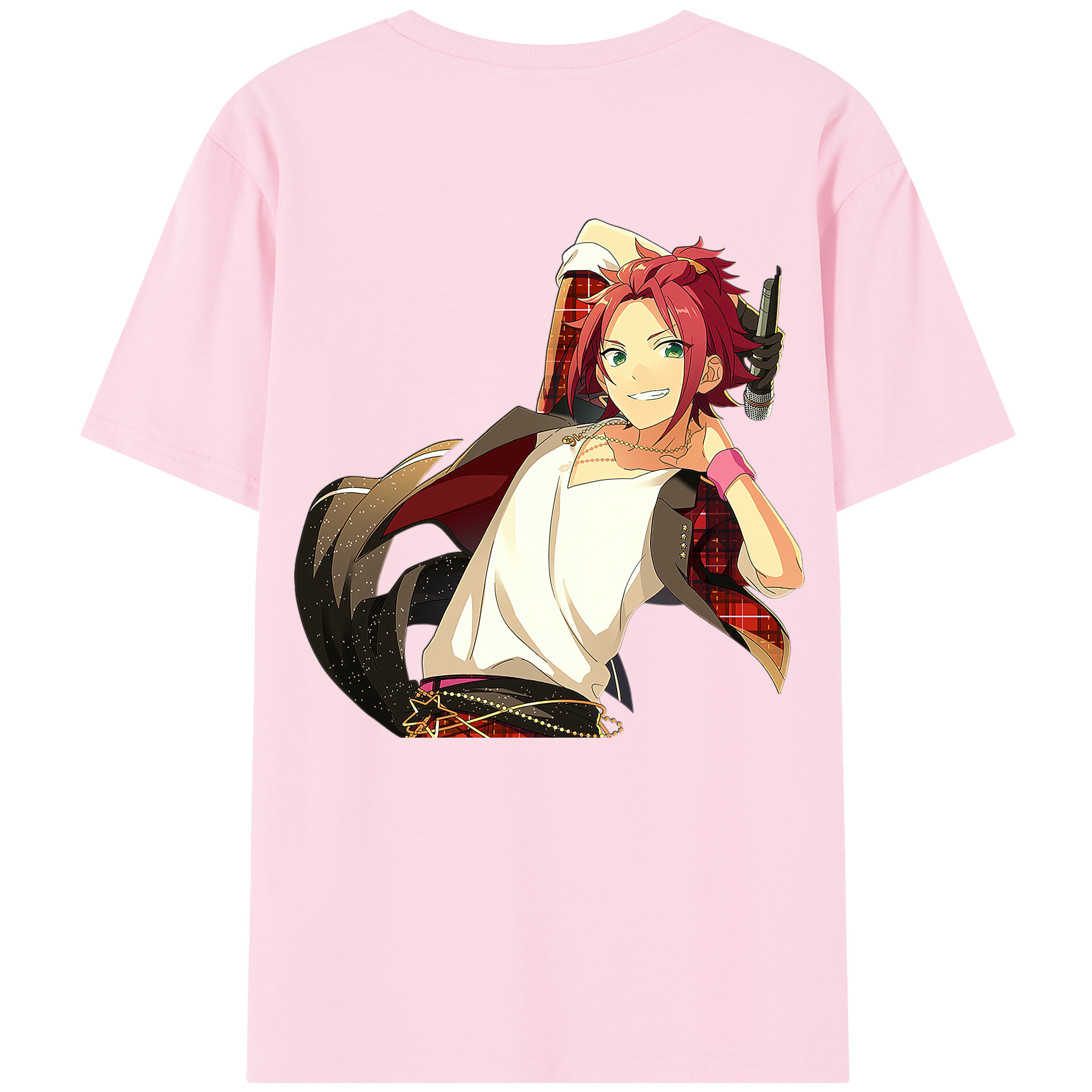 （画像用） あんさんぶるスターズ! Ensemble Stars 綿100％半袖Tシャツ（背面プリント）
