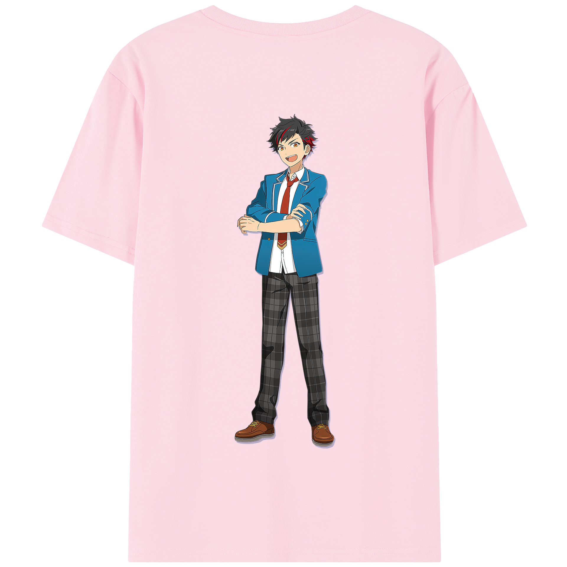 （画像用） あんさんぶるスターズ! Ensemble Stars 綿100％半袖Tシャツ（背面プリント）