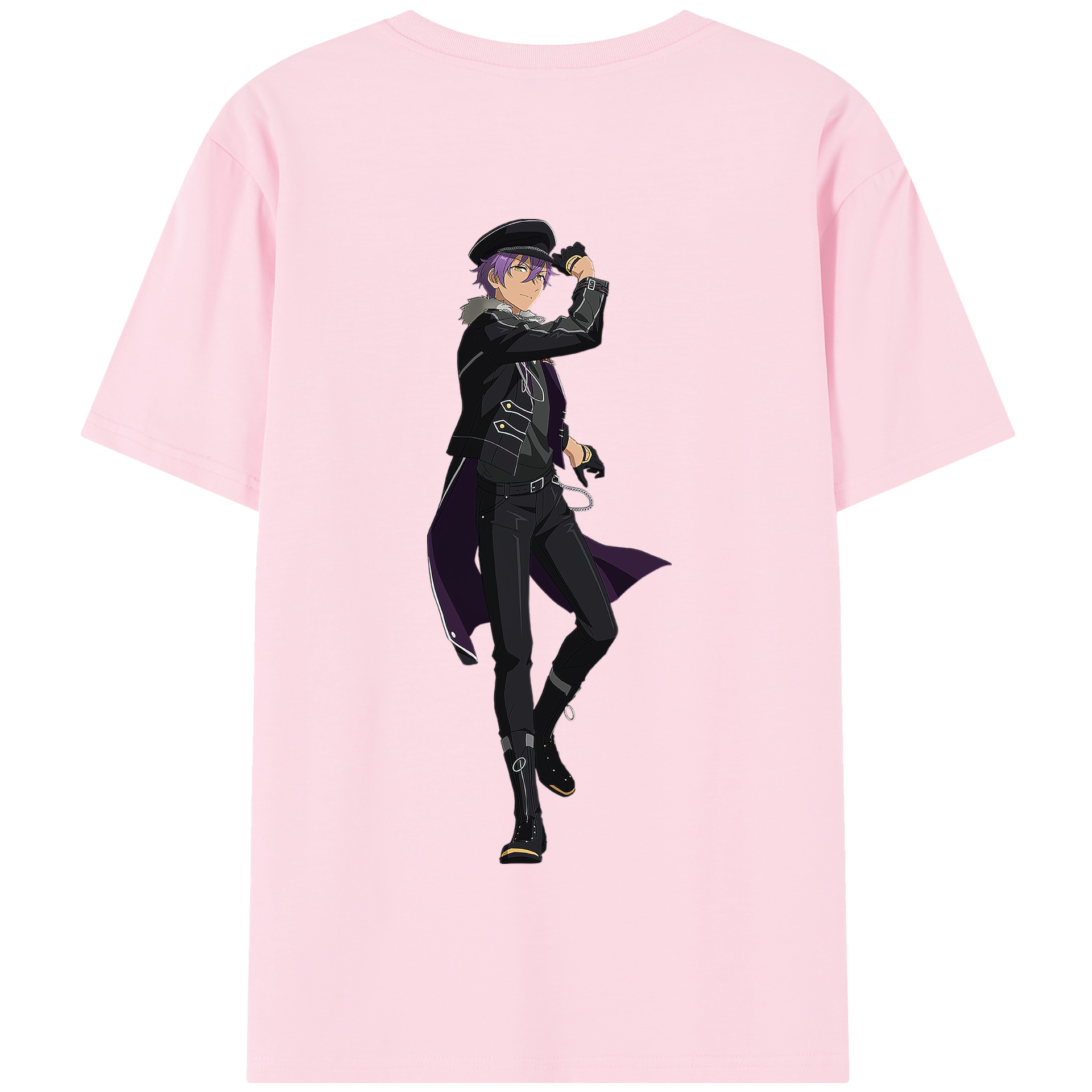 （画像用） あんさんぶるスターズ! Ensemble Stars 綿100％半袖Tシャツ（背面プリント）