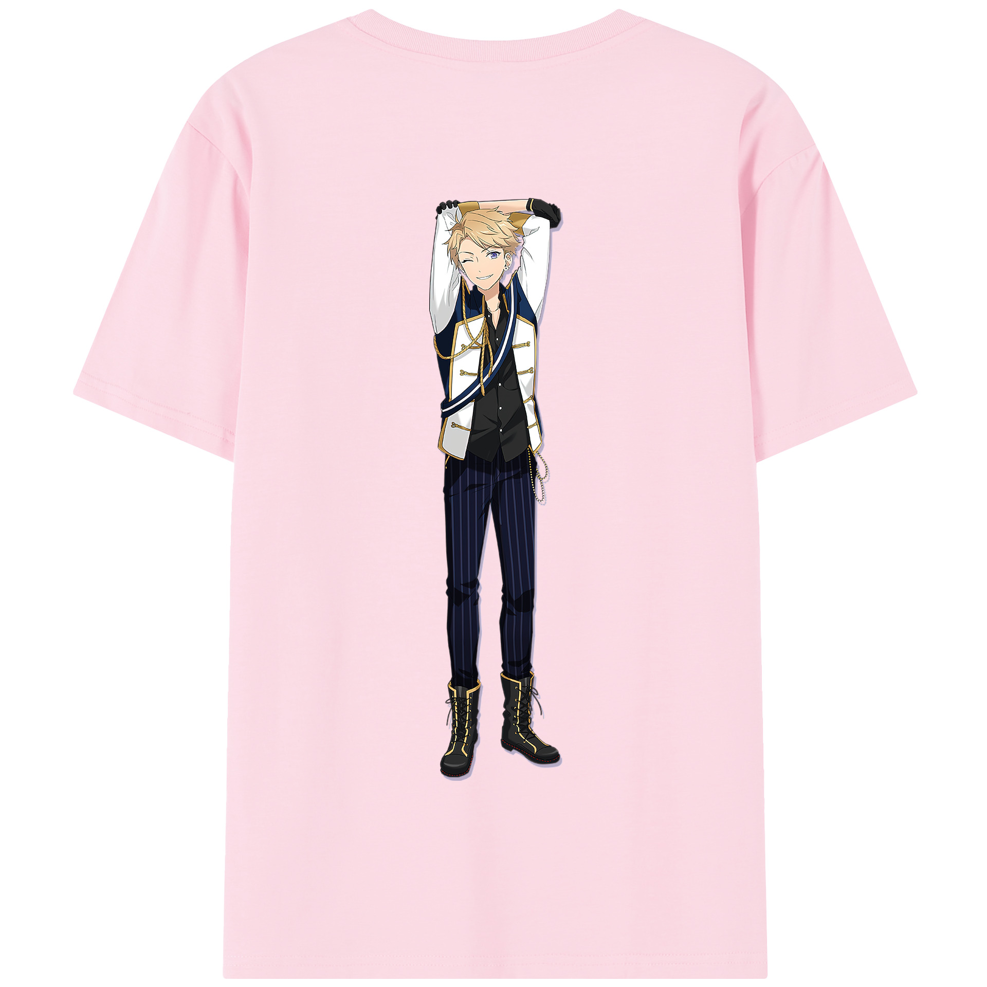 （画像用） あんさんぶるスターズ! Ensemble Stars 綿100％半袖Tシャツ（背面プリント）