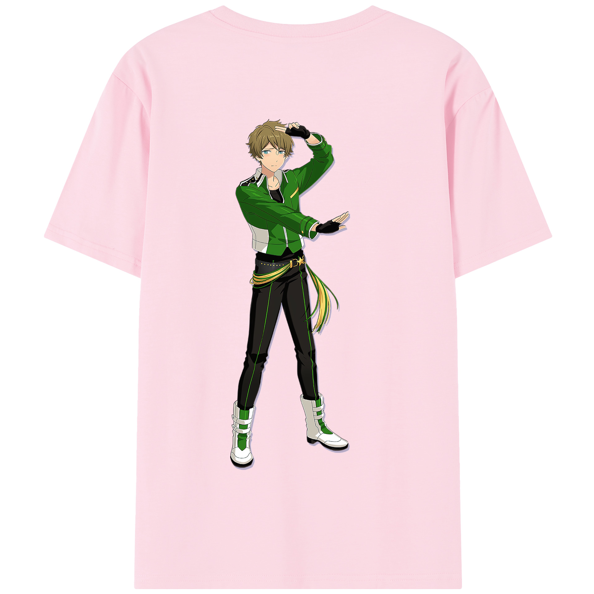 （画像用） あんさんぶるスターズ! Ensemble Stars 綿100％半袖Tシャツ（背面プリント）