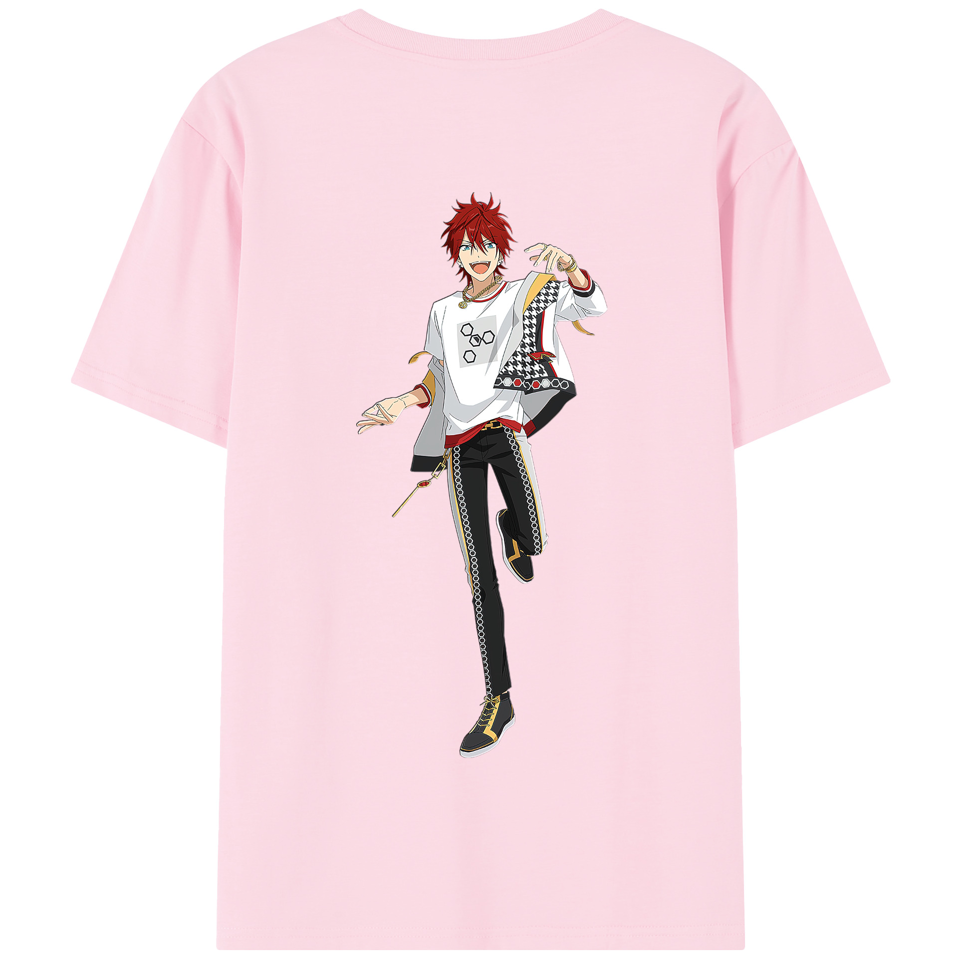 （画像用） あんさんぶるスターズ! Ensemble Stars 綿100％半袖Tシャツ（背面プリント）