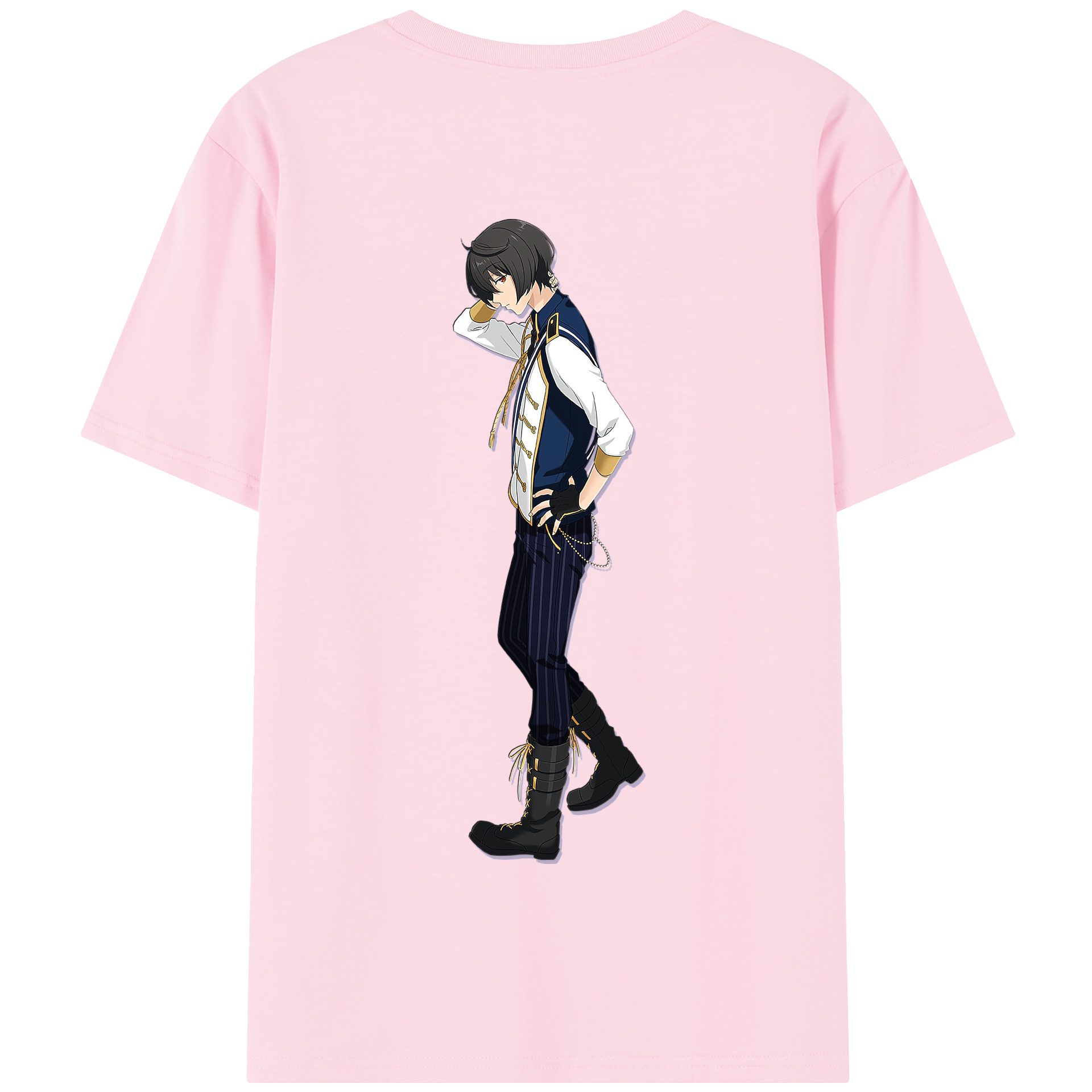 （画像用） あんさんぶるスターズ! Ensemble Stars 綿100％半袖Tシャツ（背面プリント）