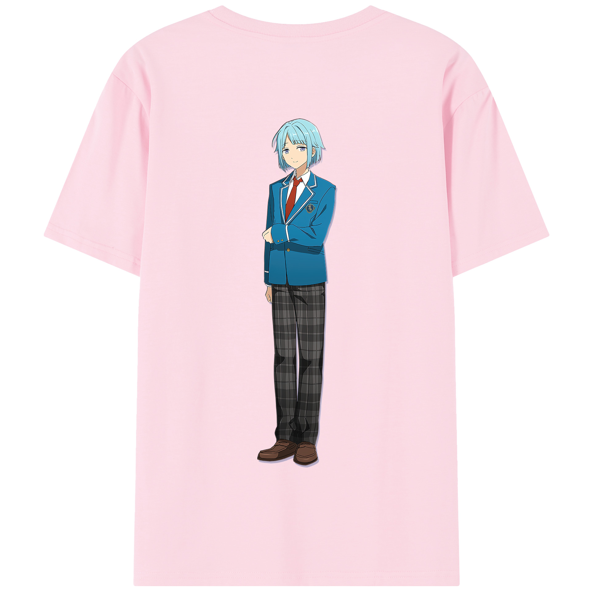 （画像用） あんさんぶるスターズ! Ensemble Stars 綿100％半袖Tシャツ（背面プリント）
