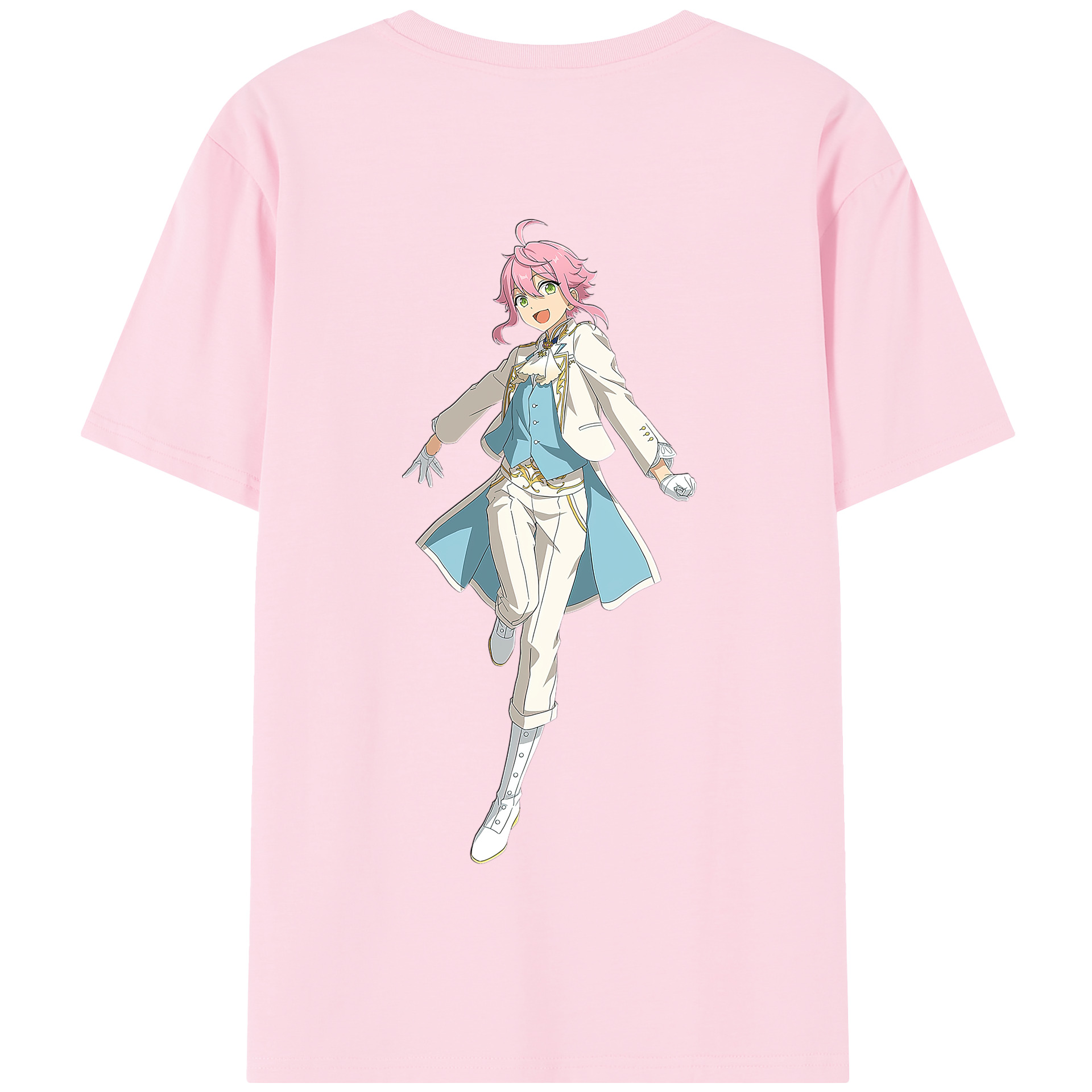 （画像用） あんさんぶるスターズ! Ensemble Stars 綿100％半袖Tシャツ（背面プリント）